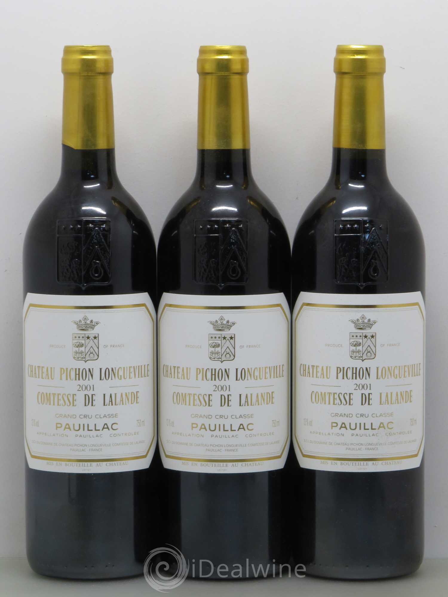 Château Pichon Longueville Comtesse de Lalande 2ème Grand Cru Classé 2001 - Lot de 6 bouteilles - 2
