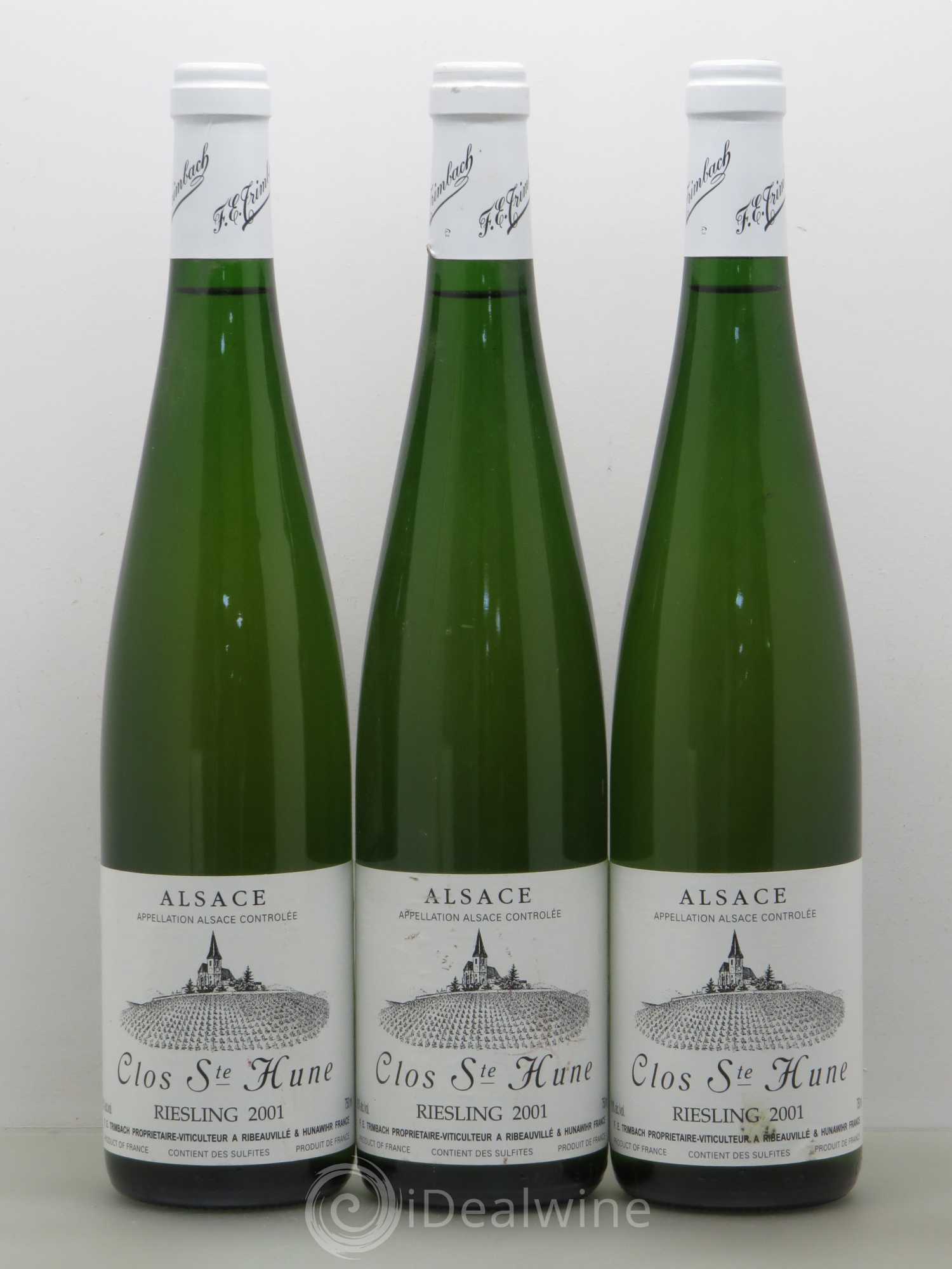 Alsace Riesling Clos Sainte-Hune Trimbach (Domaine) 2001 - Lot de 6 bouteilles - 2