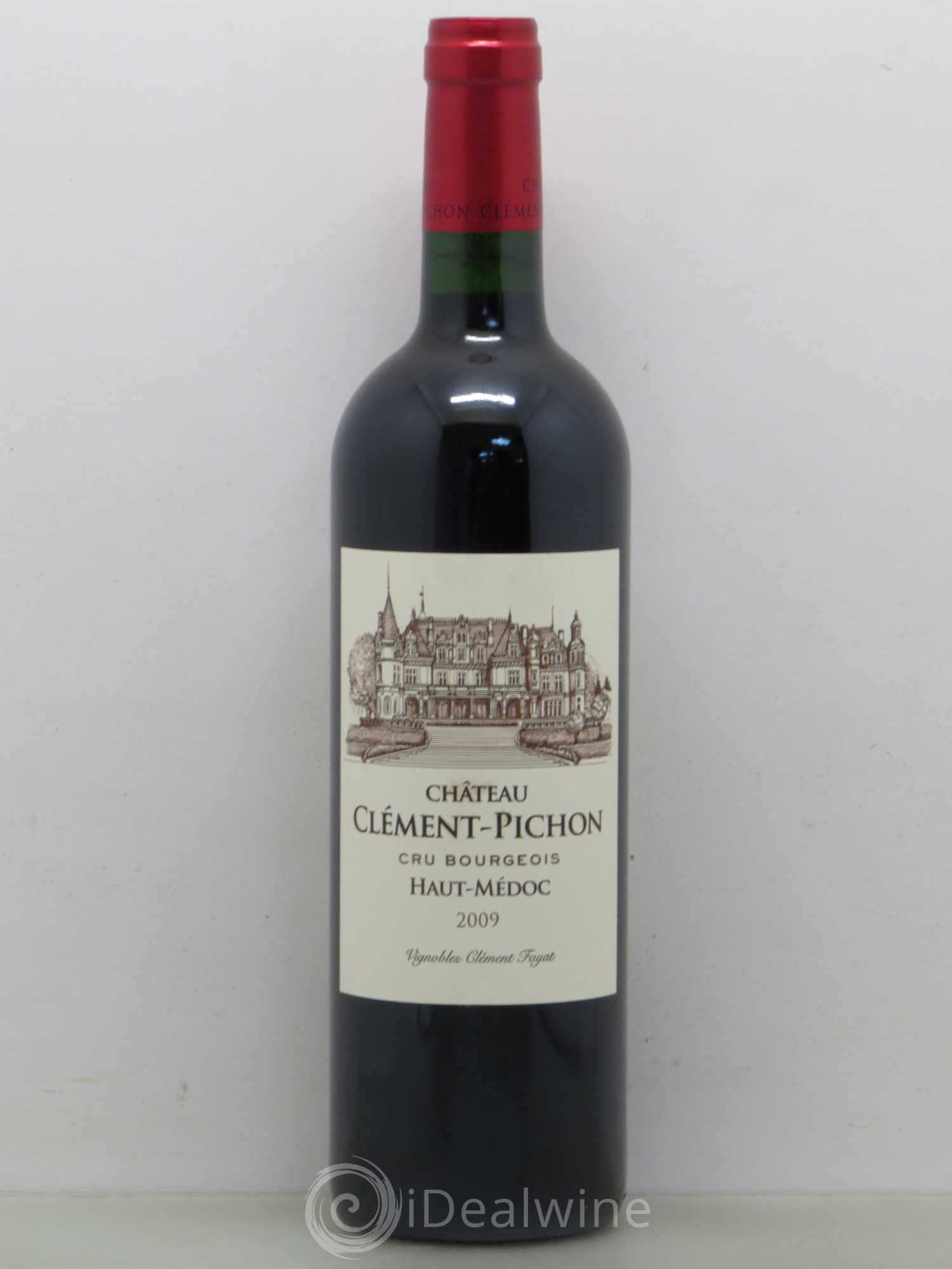 Château Clément-Pichon Cru Bourgeois 2009 - Lot de 1 bouteille - 0