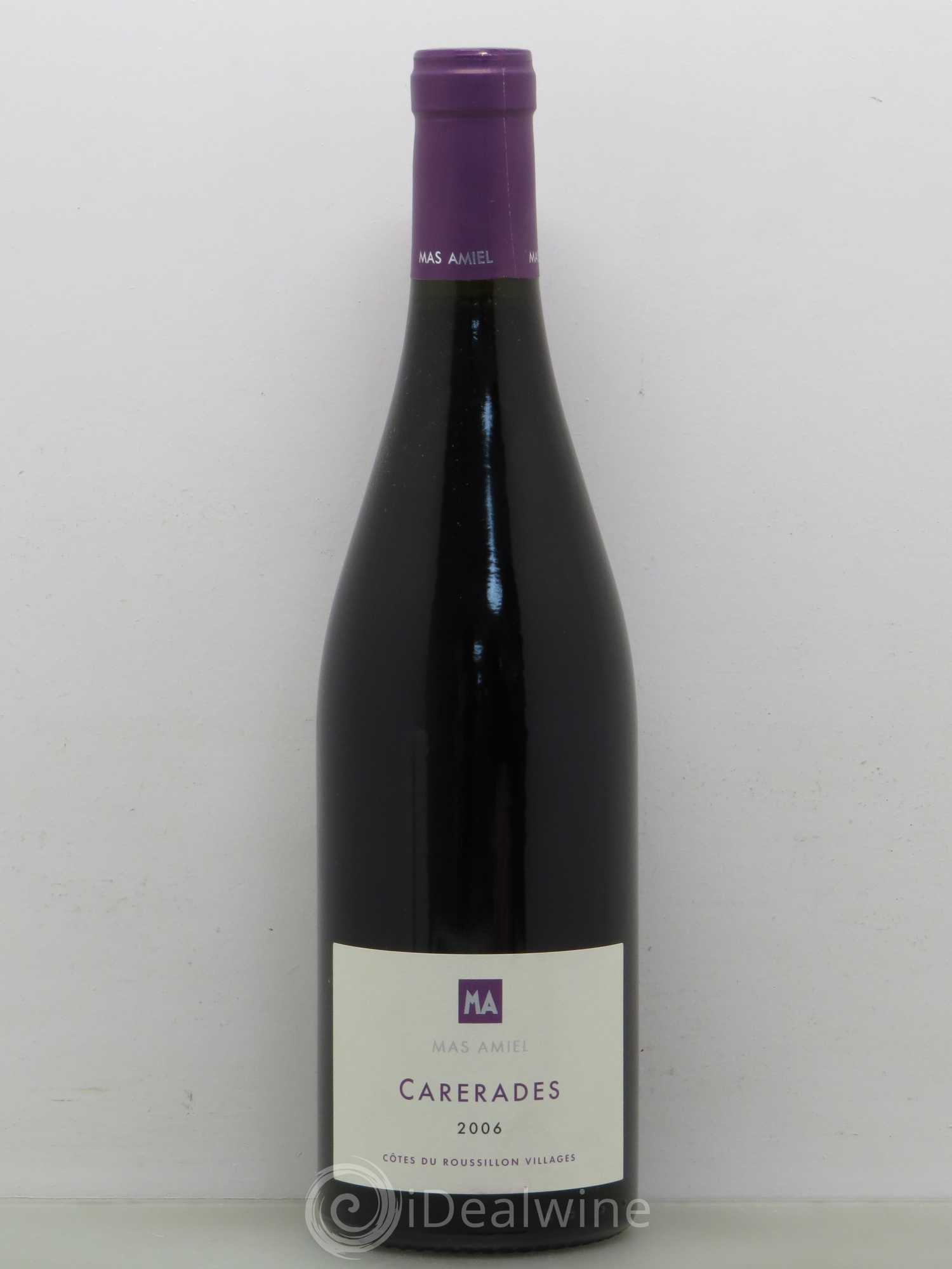Côtes du Roussillon Mas Amiel Carerades 2006 - Posten von 1 Flasche - 0