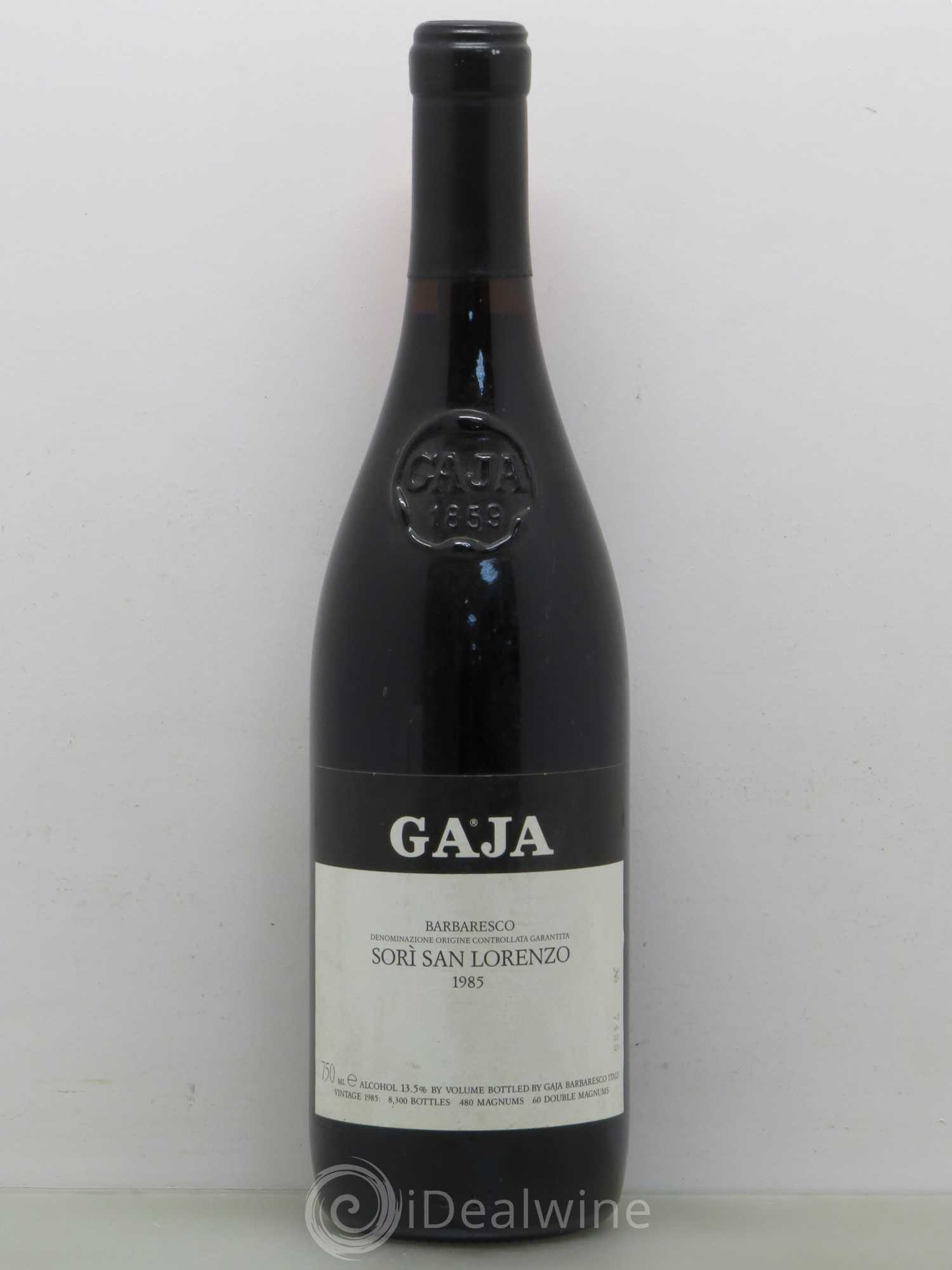 Barbaresco DOCG Angelo Gaja Sori San Lorenzo 1985 - Posten von 1 Flasche - 0