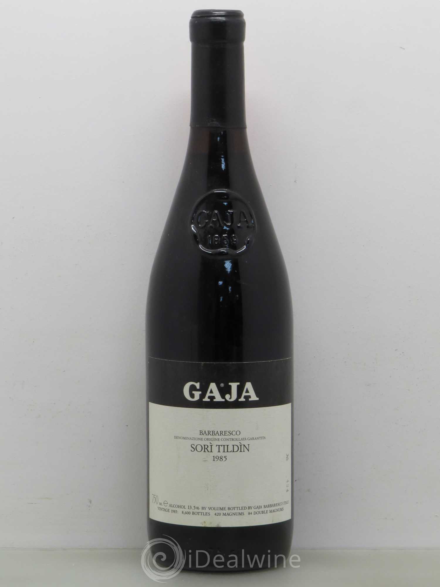 Barbaresco DOCG Angelo Gaja Sori Tildin 1985 - Posten von 1 Flasche - 0