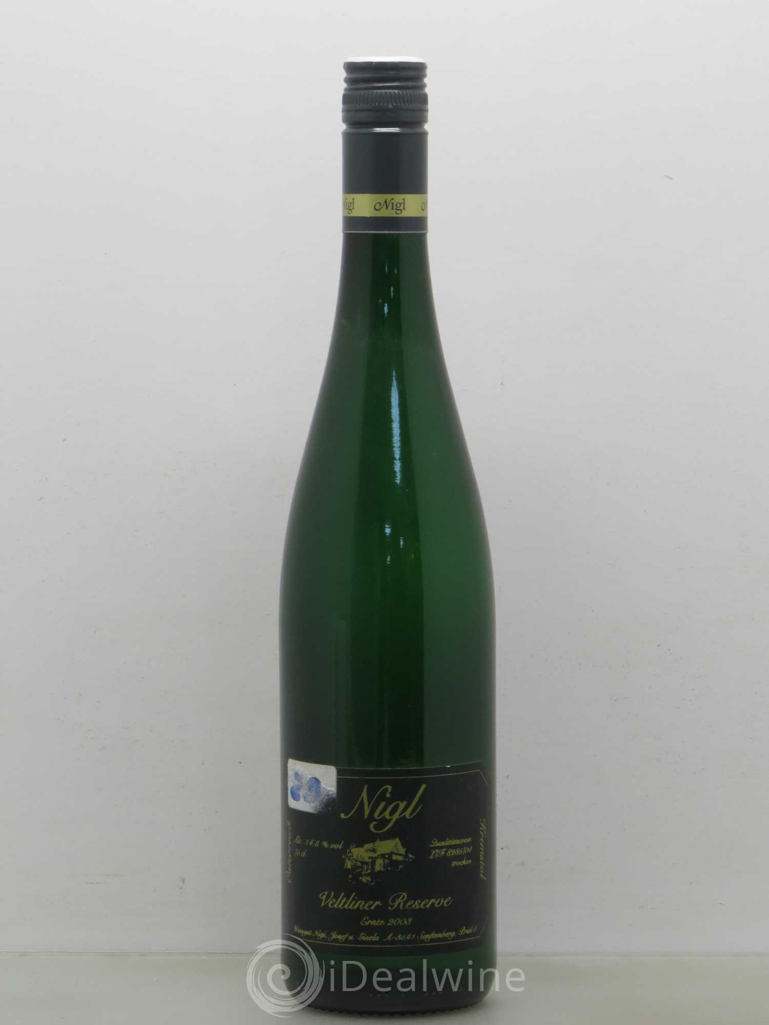 Autriche Veltliner reserve Grüner Veltliner Nigl 2003 - Posten von 1 Flasche - 0
