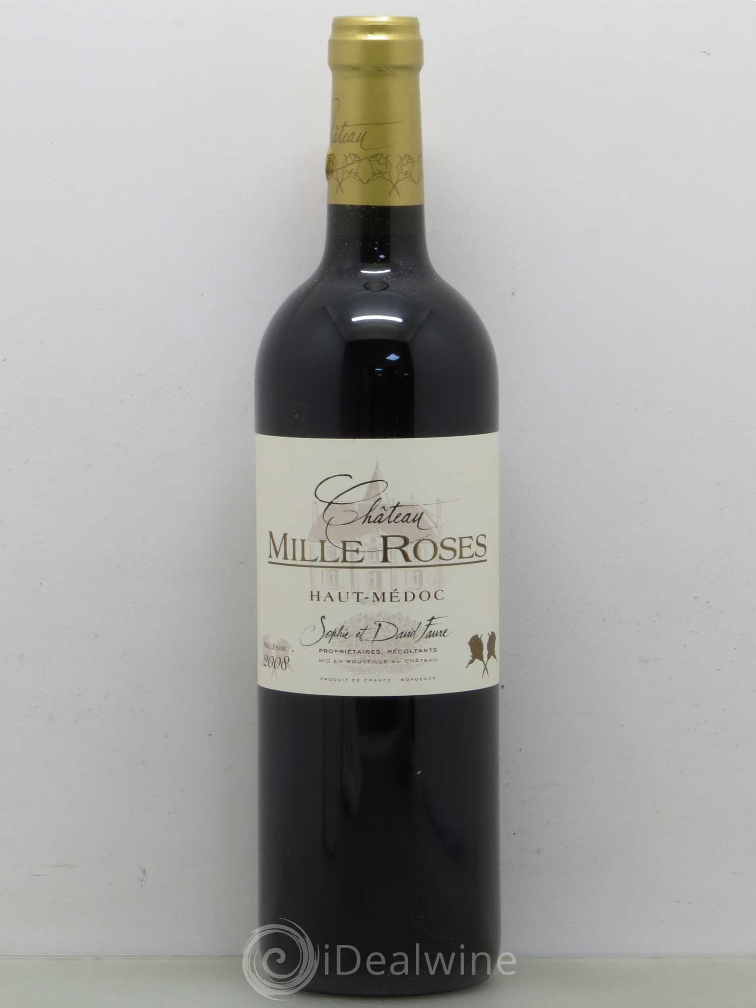 Château Mille Roses 2008 - Lot de 1 bouteille - 0