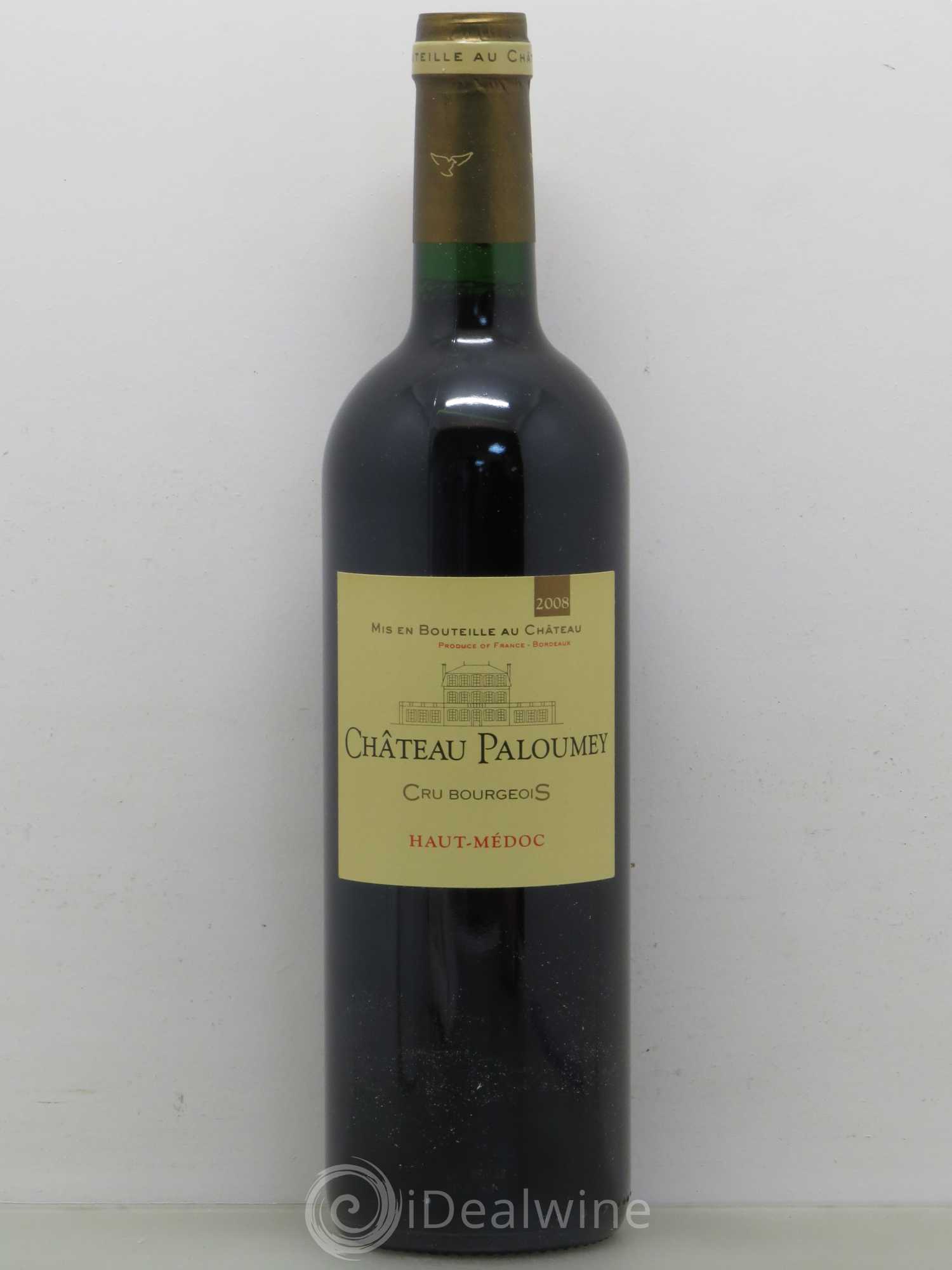Château Paloumey Cru Bourgeois 2008 - Lot de 1 bouteille - 0
