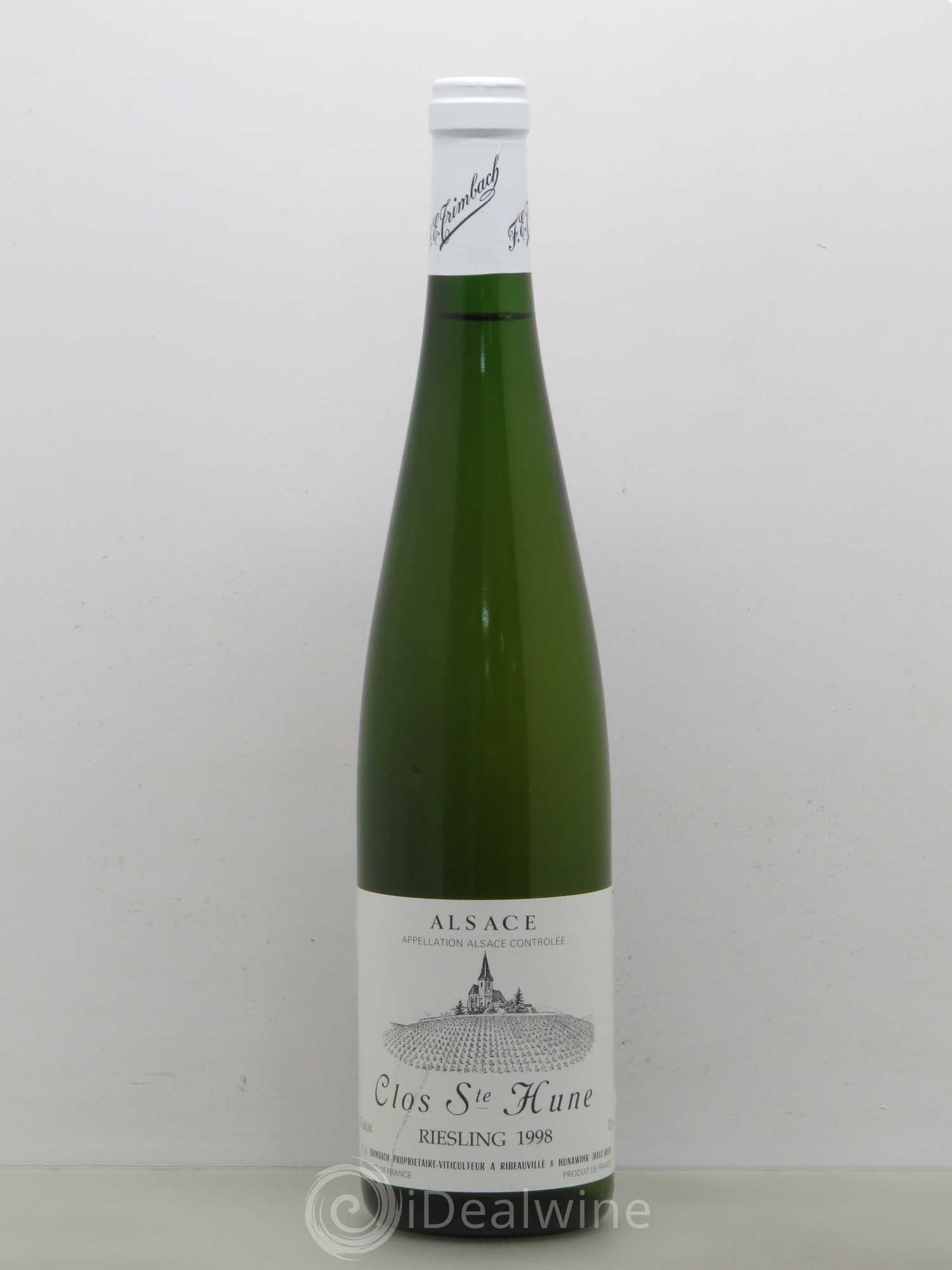 Alsace Riesling Clos Sainte-Hune Trimbach (Domaine) 1998 - Lot de 1 bouteille - 0