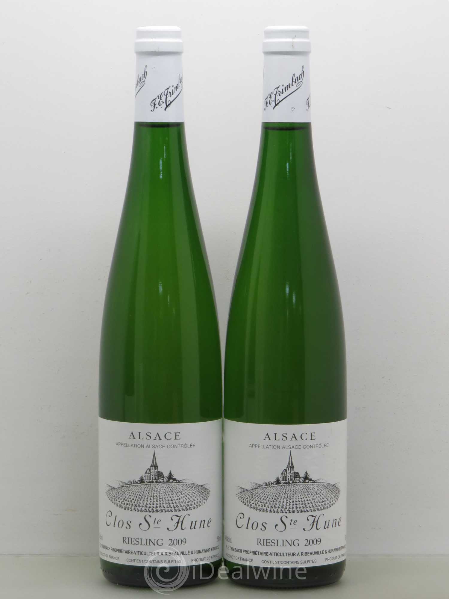 Alsace Riesling Clos Sainte-Hune Trimbach (Domaine) 2009 - Lot de 2 bouteilles - 0
