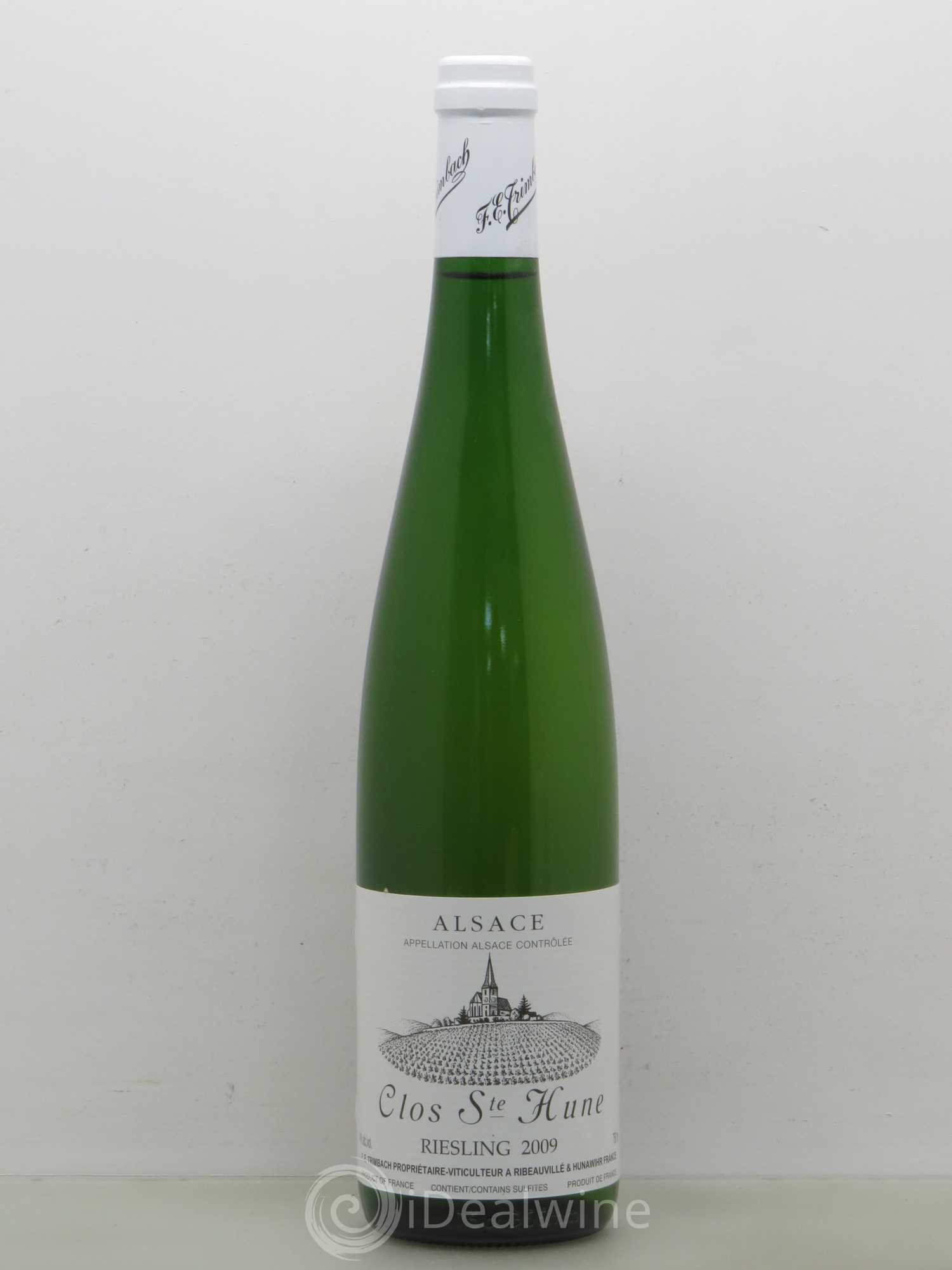 Alsace Riesling Clos Sainte-Hune Trimbach (Domaine) 2009 - Lot de 1 bouteille - 0