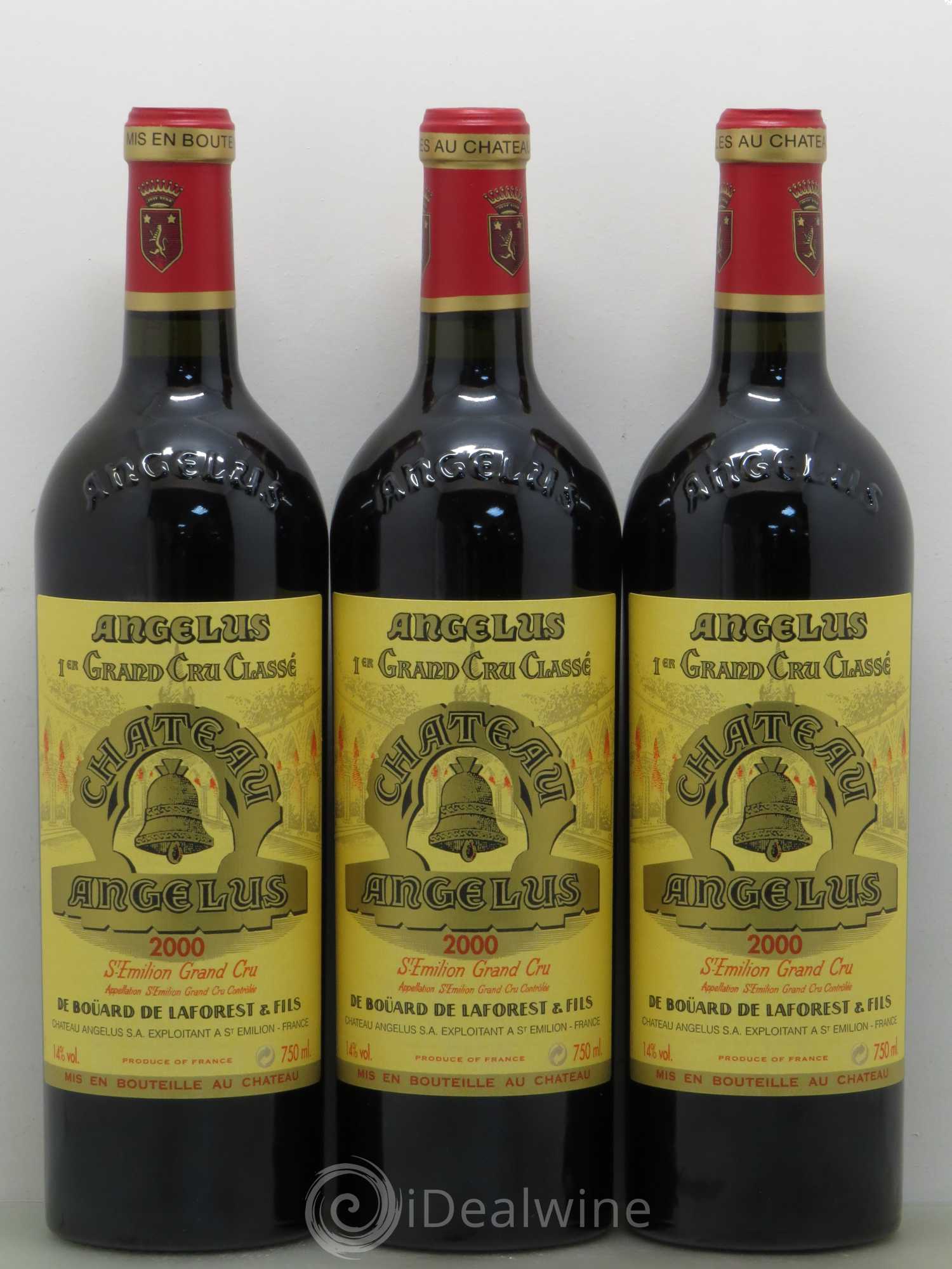 Château Angélus 1er Grand Cru Classé A 2000 - Lot de 12 bouteilles - 2