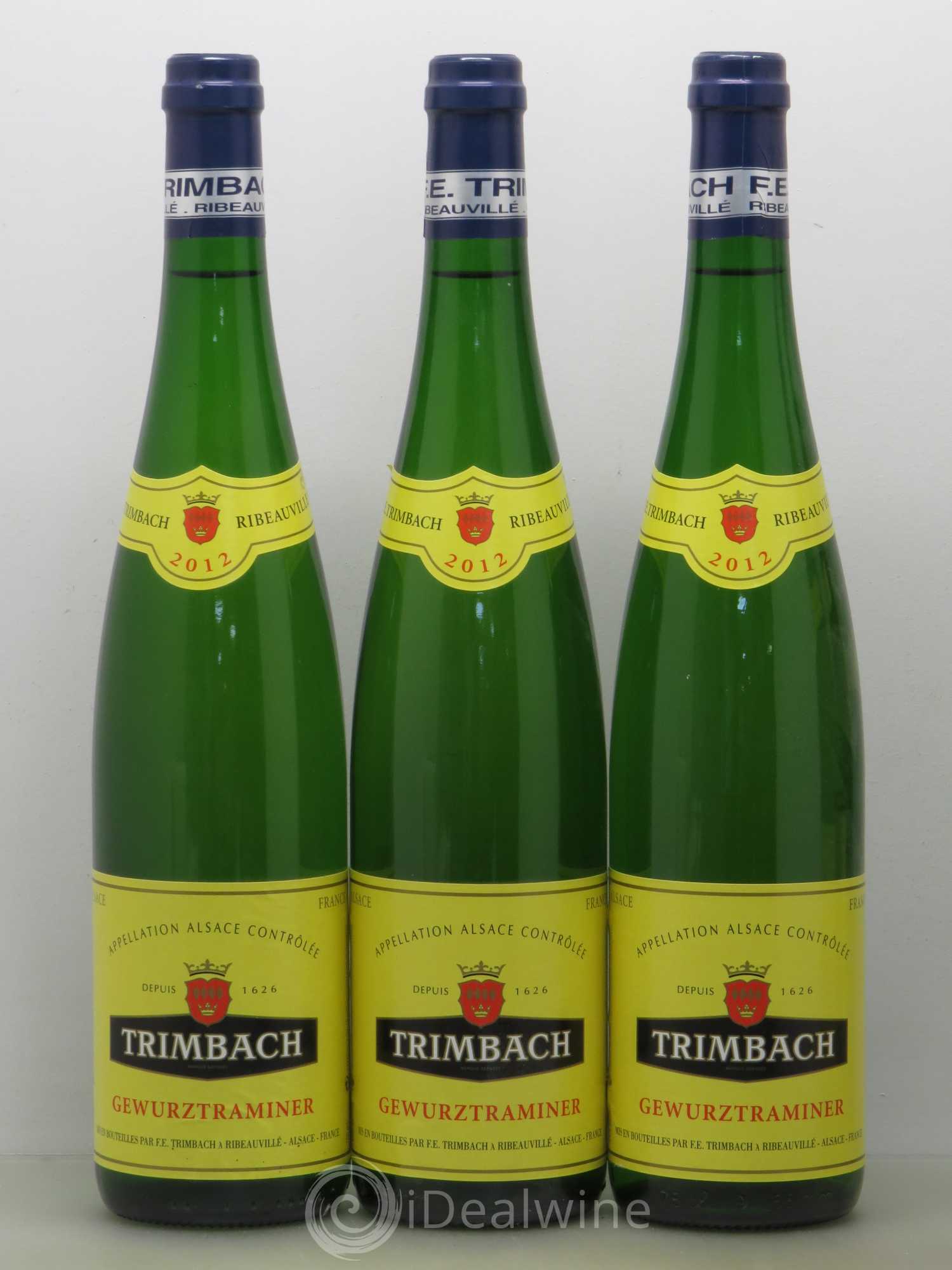 Gewurztraminer Trimbach 2012 - Posten von 5 Flaschen - 1