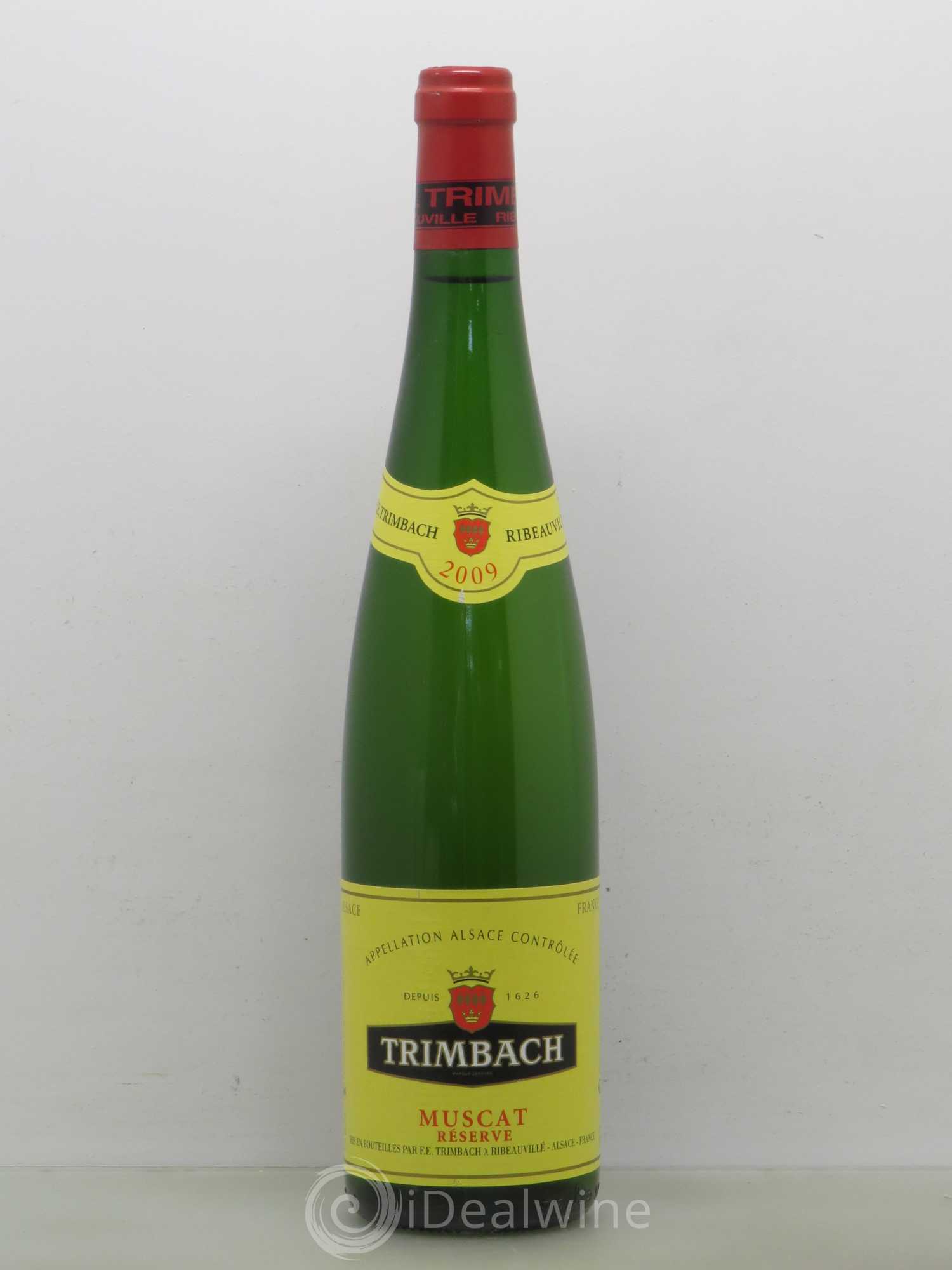 Alsace Muscat Réserve Trimbach (sans prix de réserve) 2009 - Posten von 1 Flasche - 0