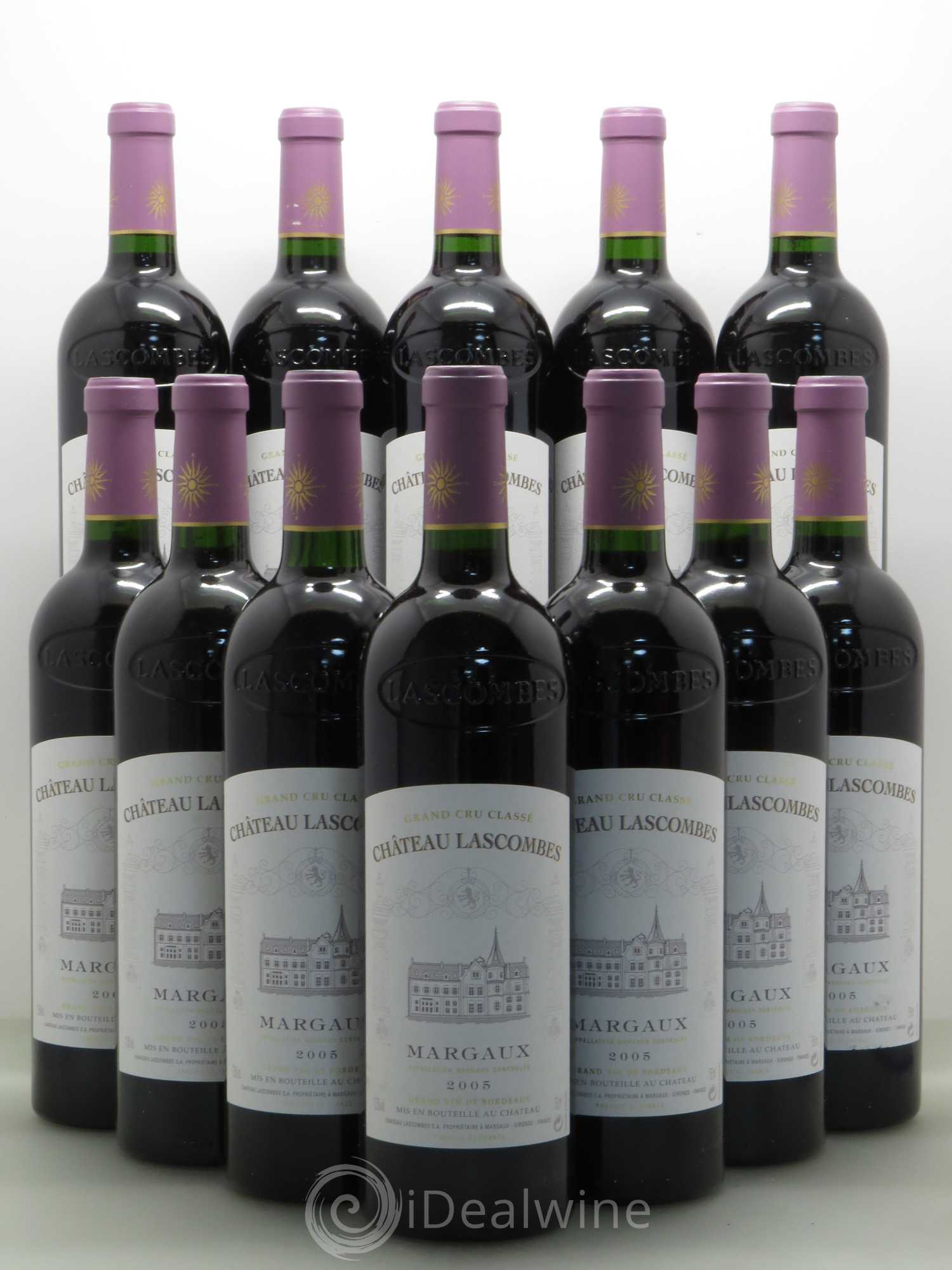 Château Lascombes 2ème Grand Cru Classé 2005 - Lot de 12 bouteilles - 0