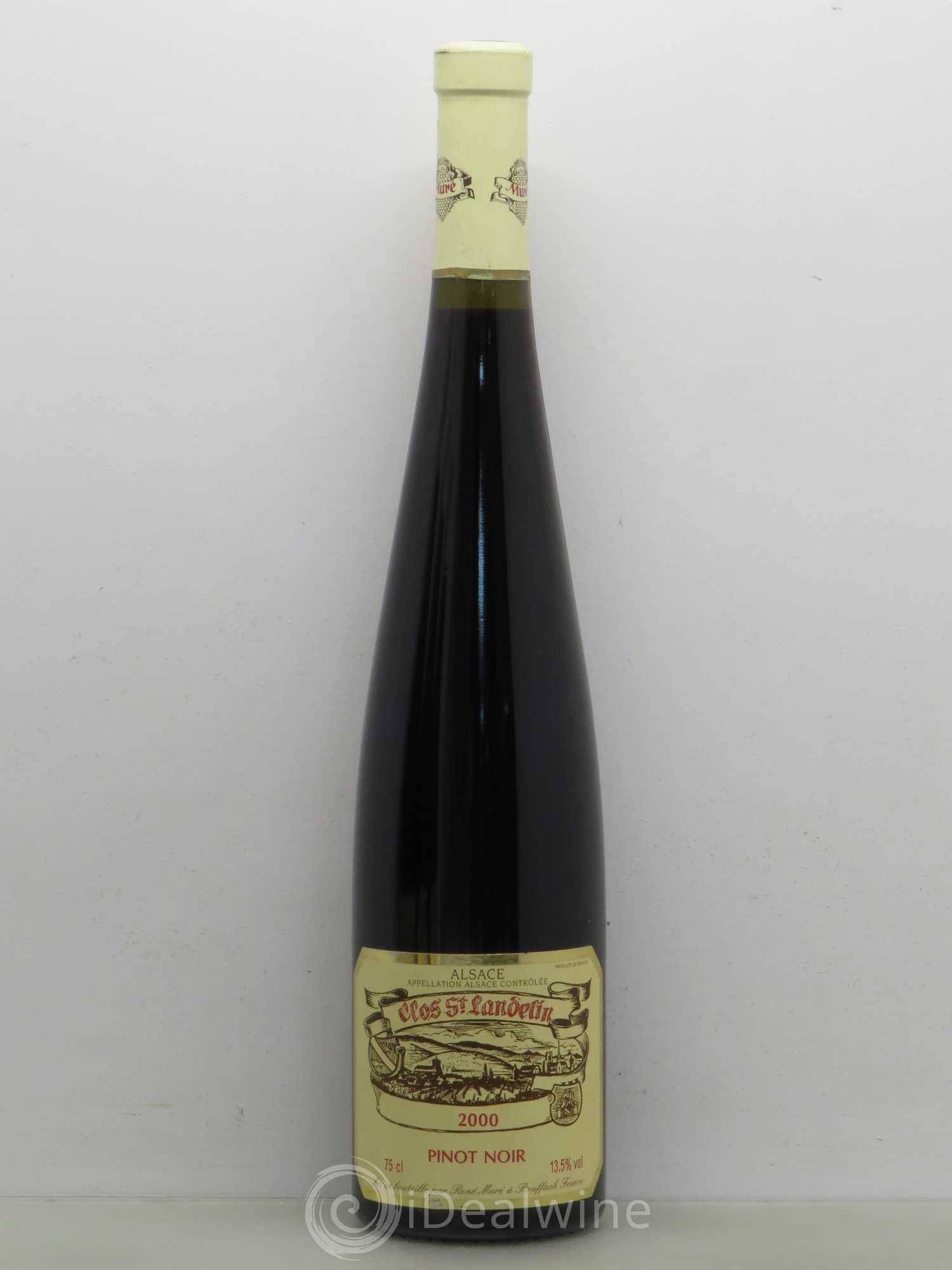 Alsace Clos Saint Landelin Pinot noir Rene Mure 2000 - Posten von 1 Flasche - 0