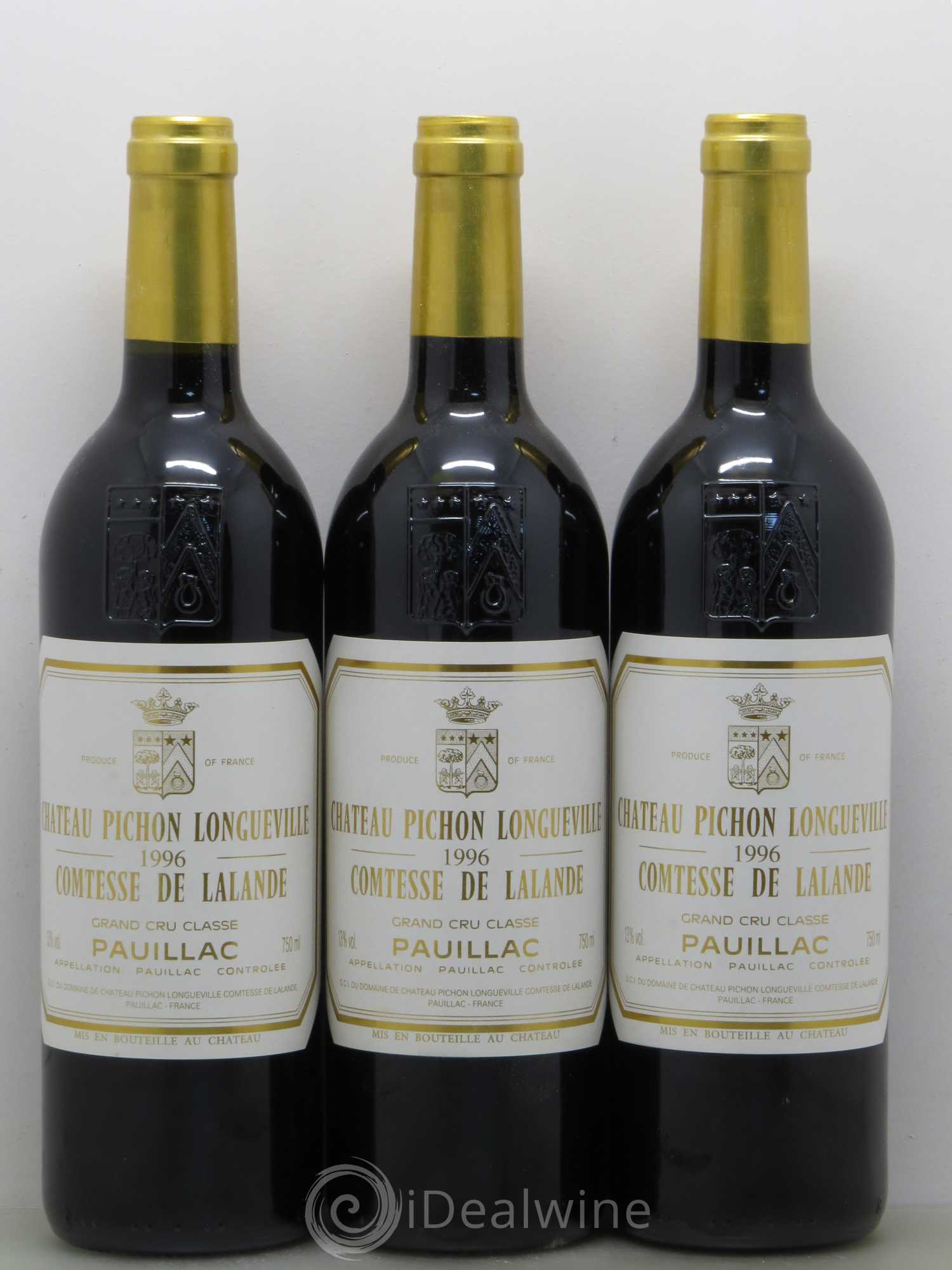 Château Pichon Longueville Comtesse de Lalande 2ème Grand Cru Classé 1996 - Lot de 12 bouteilles - 3