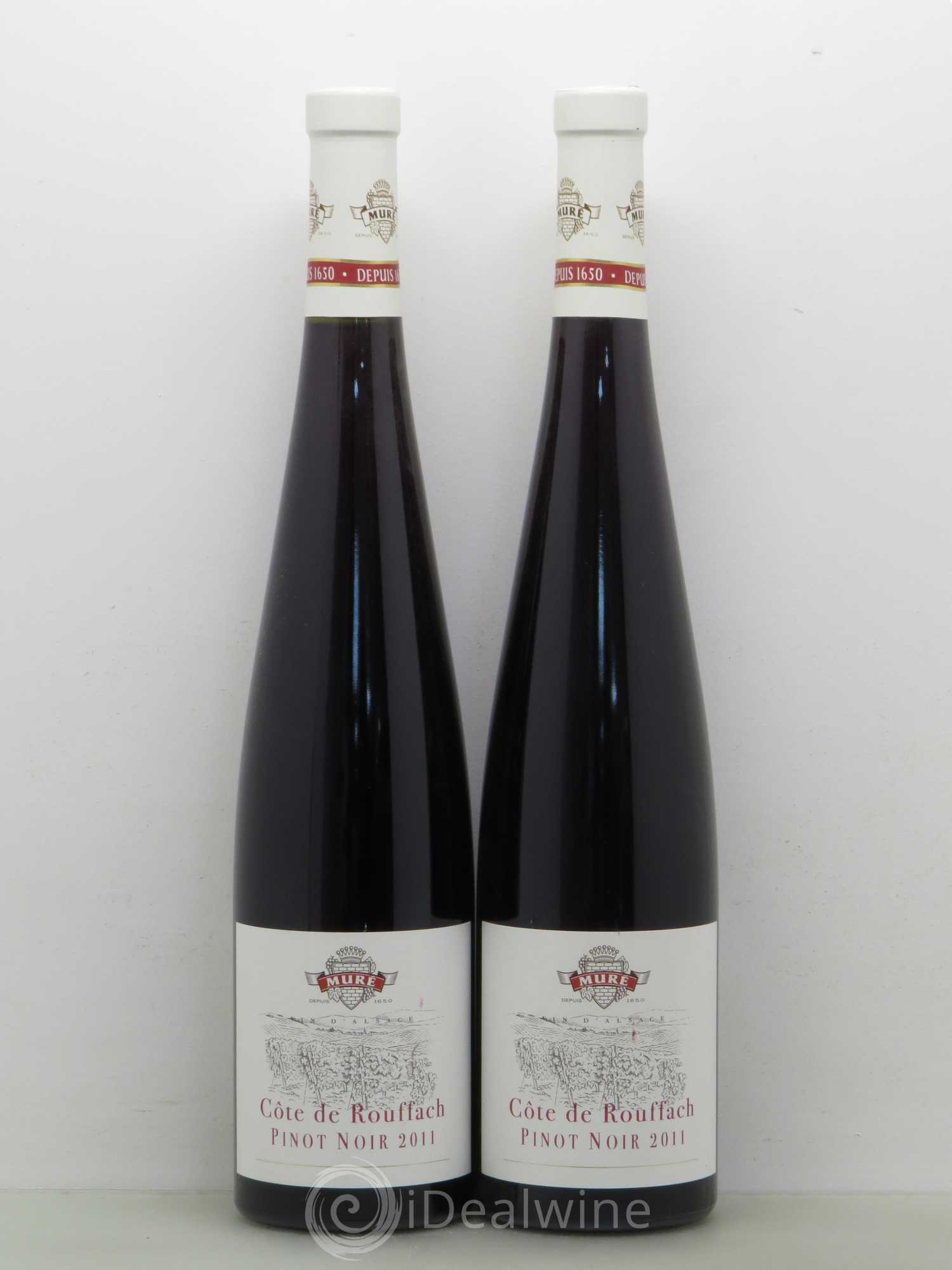 Alsace Côte De Rouffach Rene Mure 2011 - Lot of 2 bottles - 0