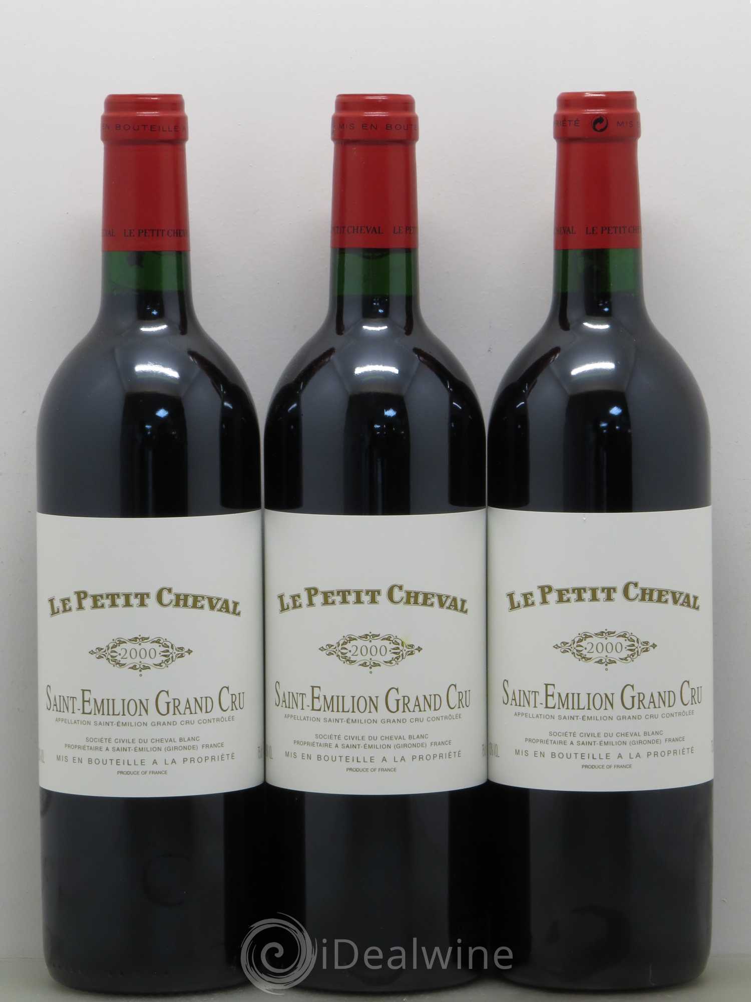 Le Petit Cheval Second Vin 2000 - Lot de 12 bouteilles - 2