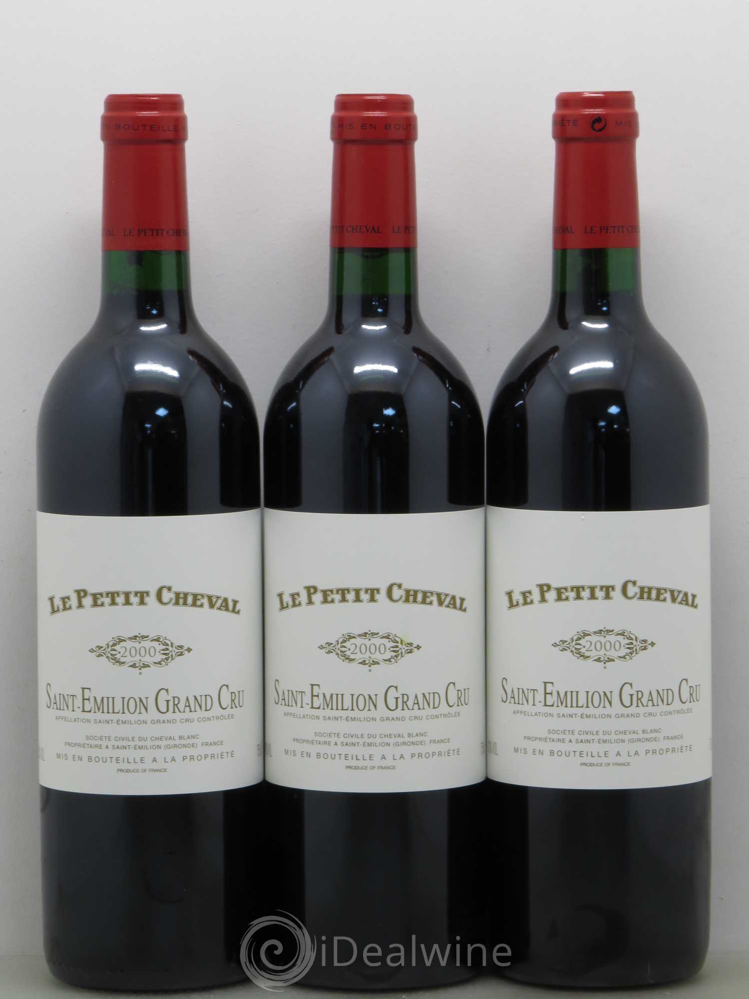 Le Petit Cheval Second Vin 2000 - Lot de 12 bouteilles - 3