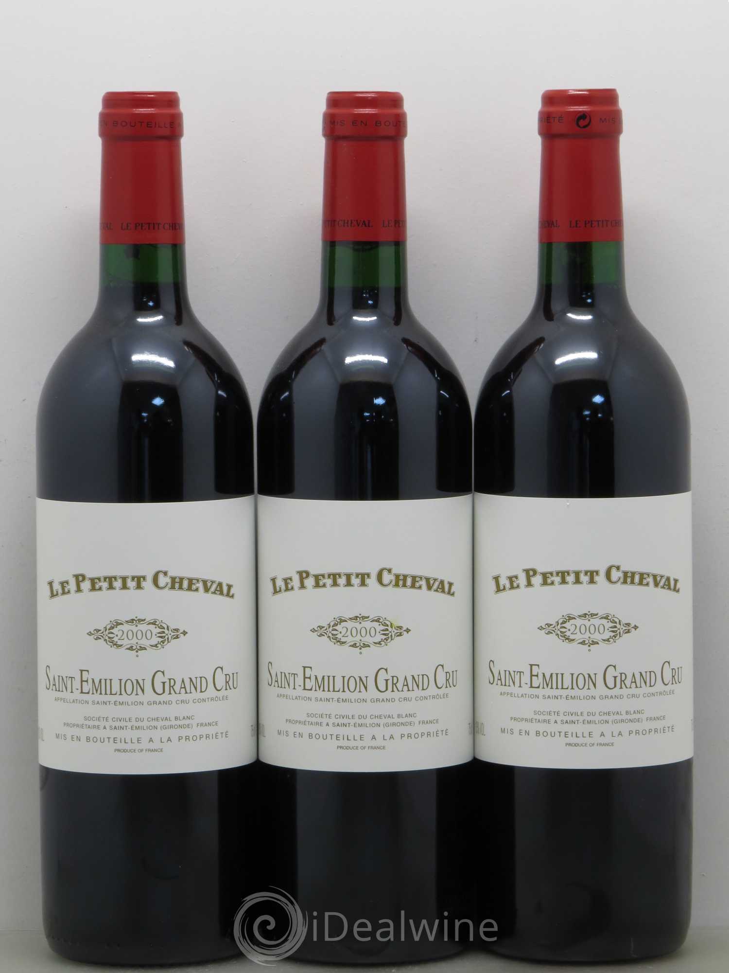 Le Petit Cheval Second Vin 2000 - Lot de 12 bouteilles - 4