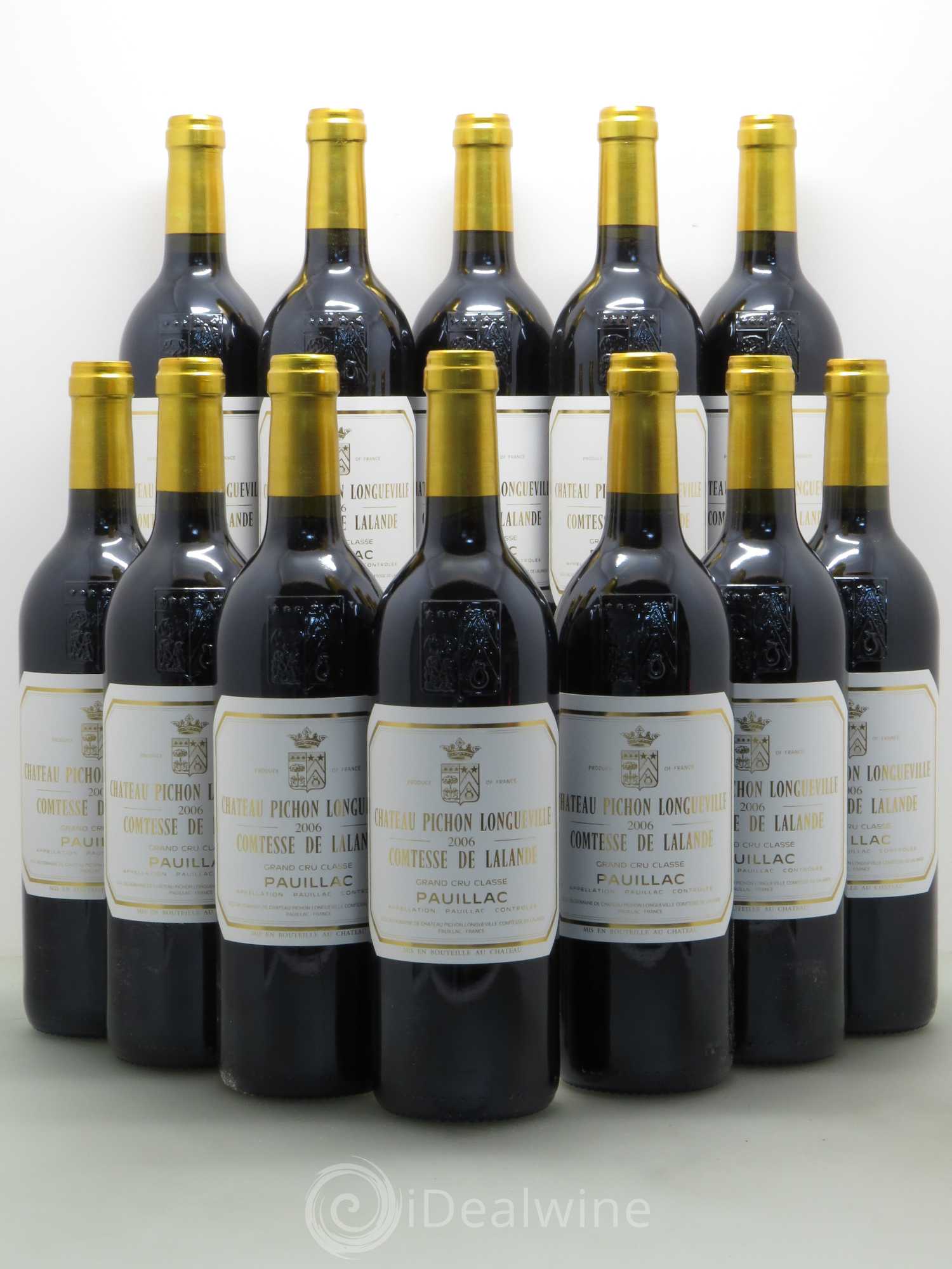 Château Pichon Longueville Comtesse de Lalande 2ème Grand Cru Classé 2006 - Lot de 12 bouteilles - 0