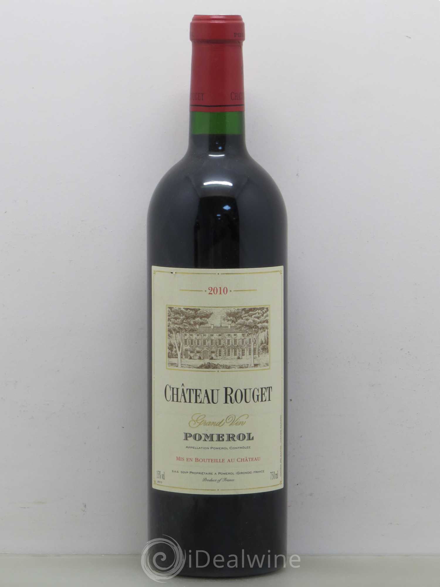 Château Rouget 2010 - Lot de 1 bouteille - 0