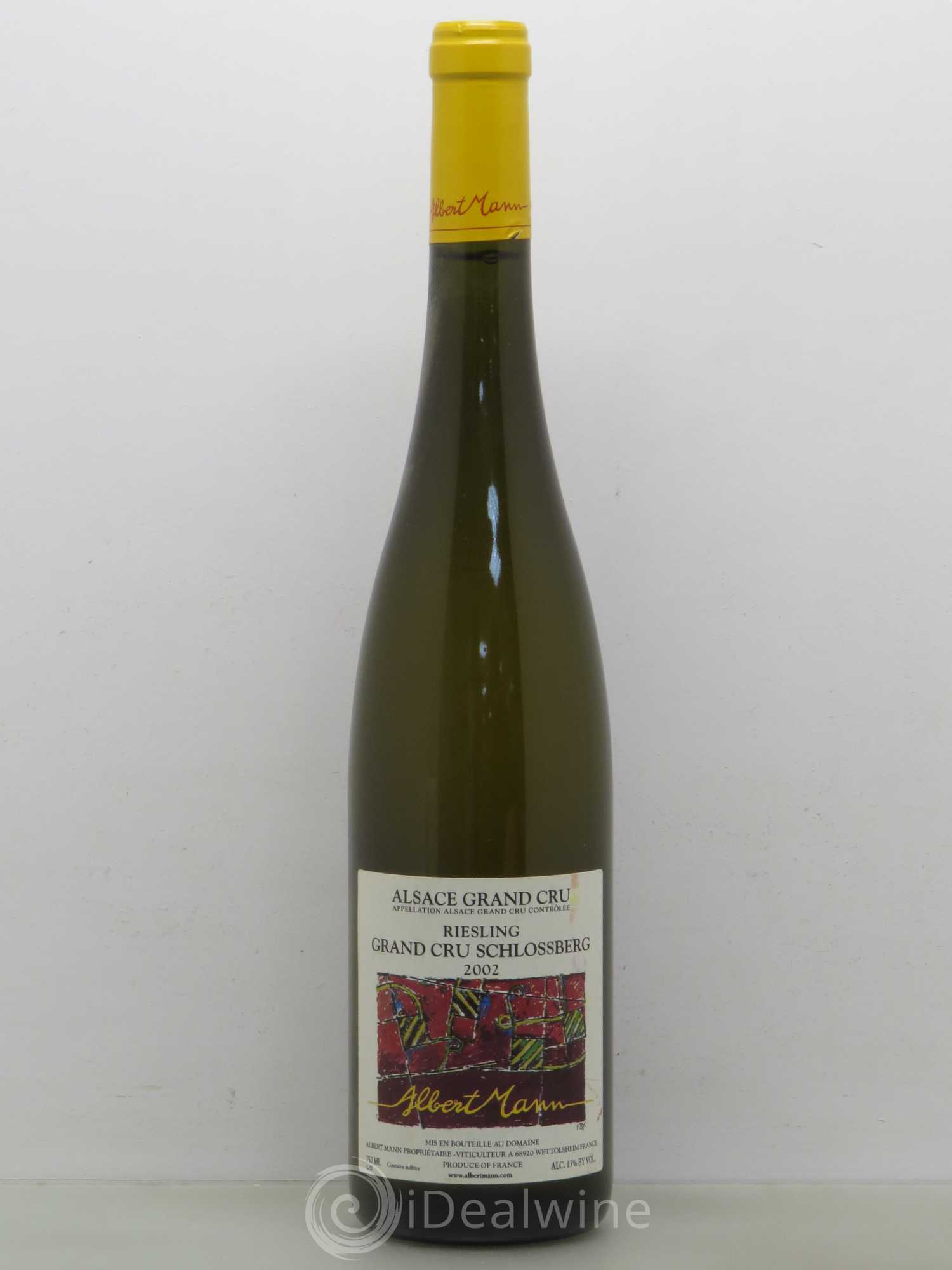 Riesling Grand Cru Schlossberg Albert Mann 2002 - Posten von 1 Flasche - 0