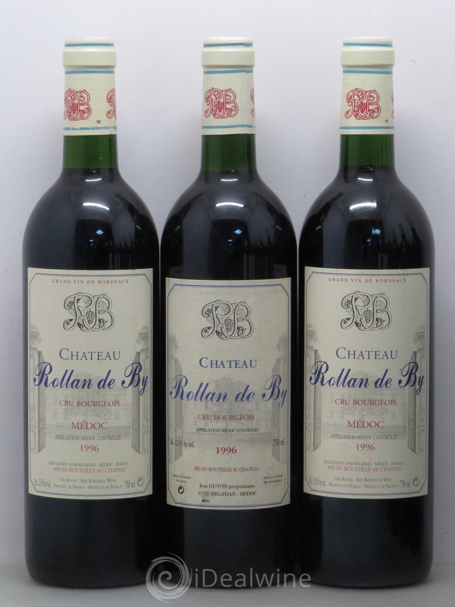 Château Rollan de By Cru Bourgeois 1996 - Lot de 12 bouteilles - 2