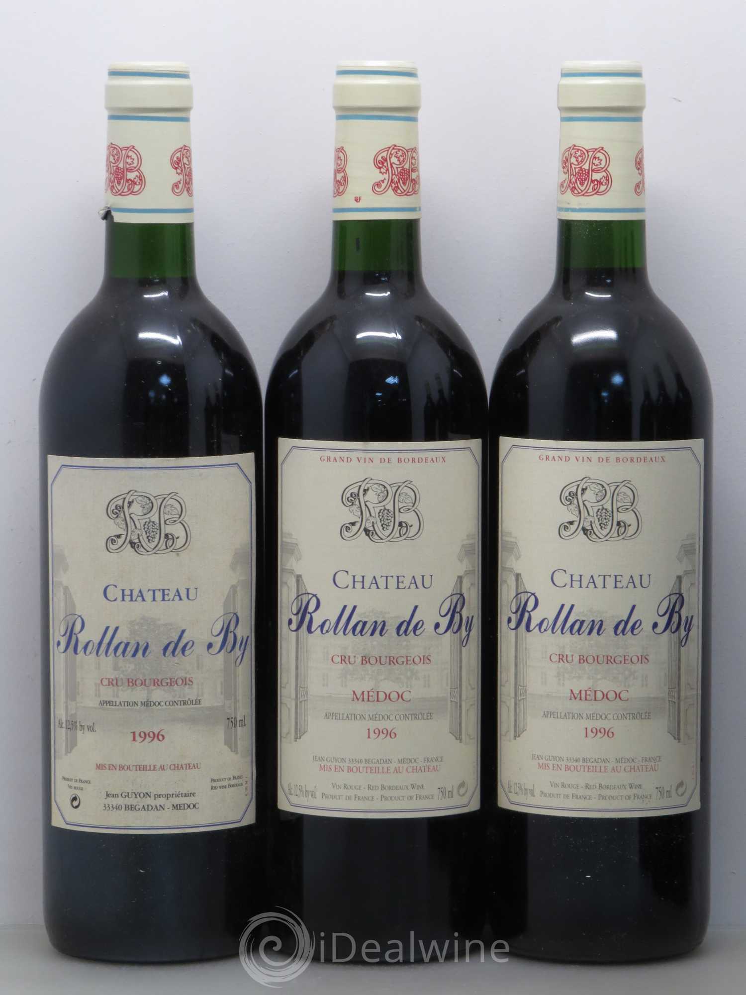 Château Rollan de By Cru Bourgeois 1996 - Lot de 12 bouteilles - 3
