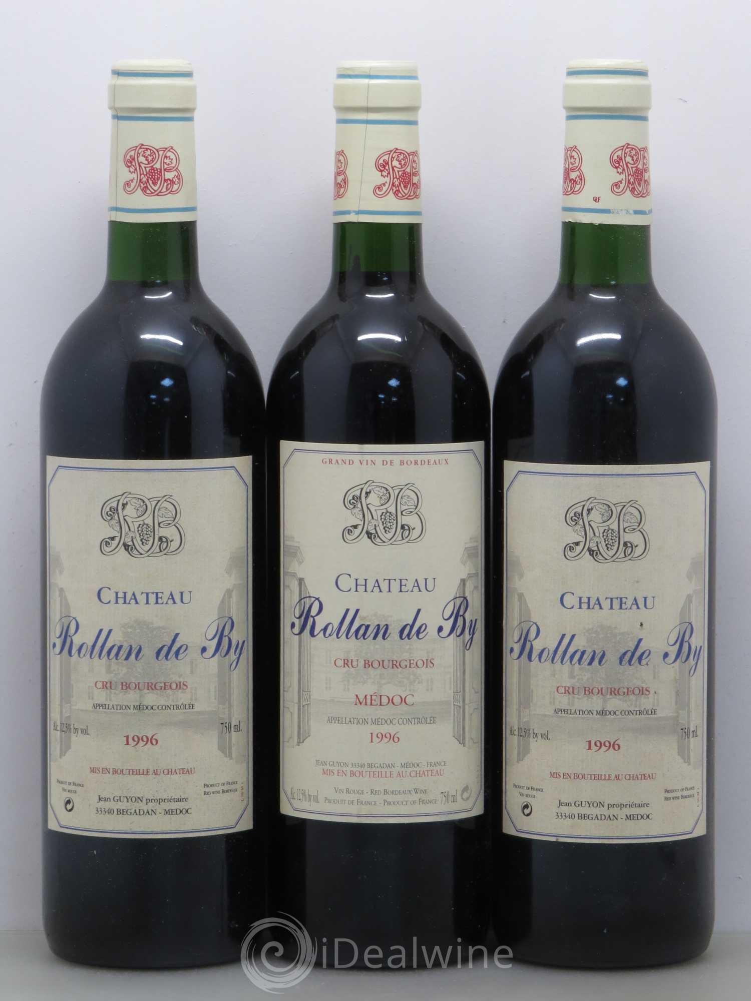 Château Rollan de By Cru Bourgeois 1996 - Lot de 12 bouteilles - 4