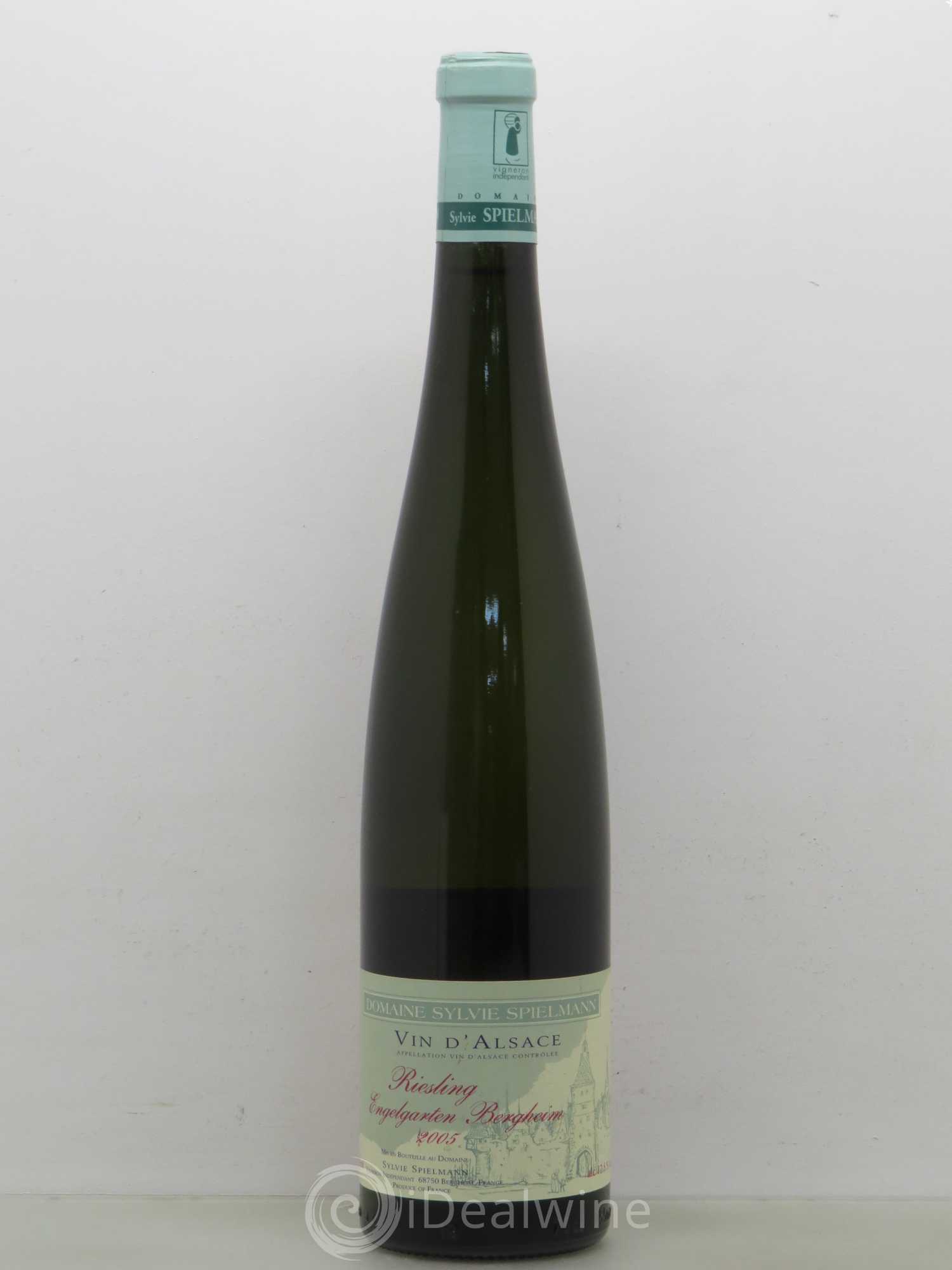 Riesling Engelgarten Bergheim Sylvie Spielmann 2005 - Posten von 1 Flasche - 0