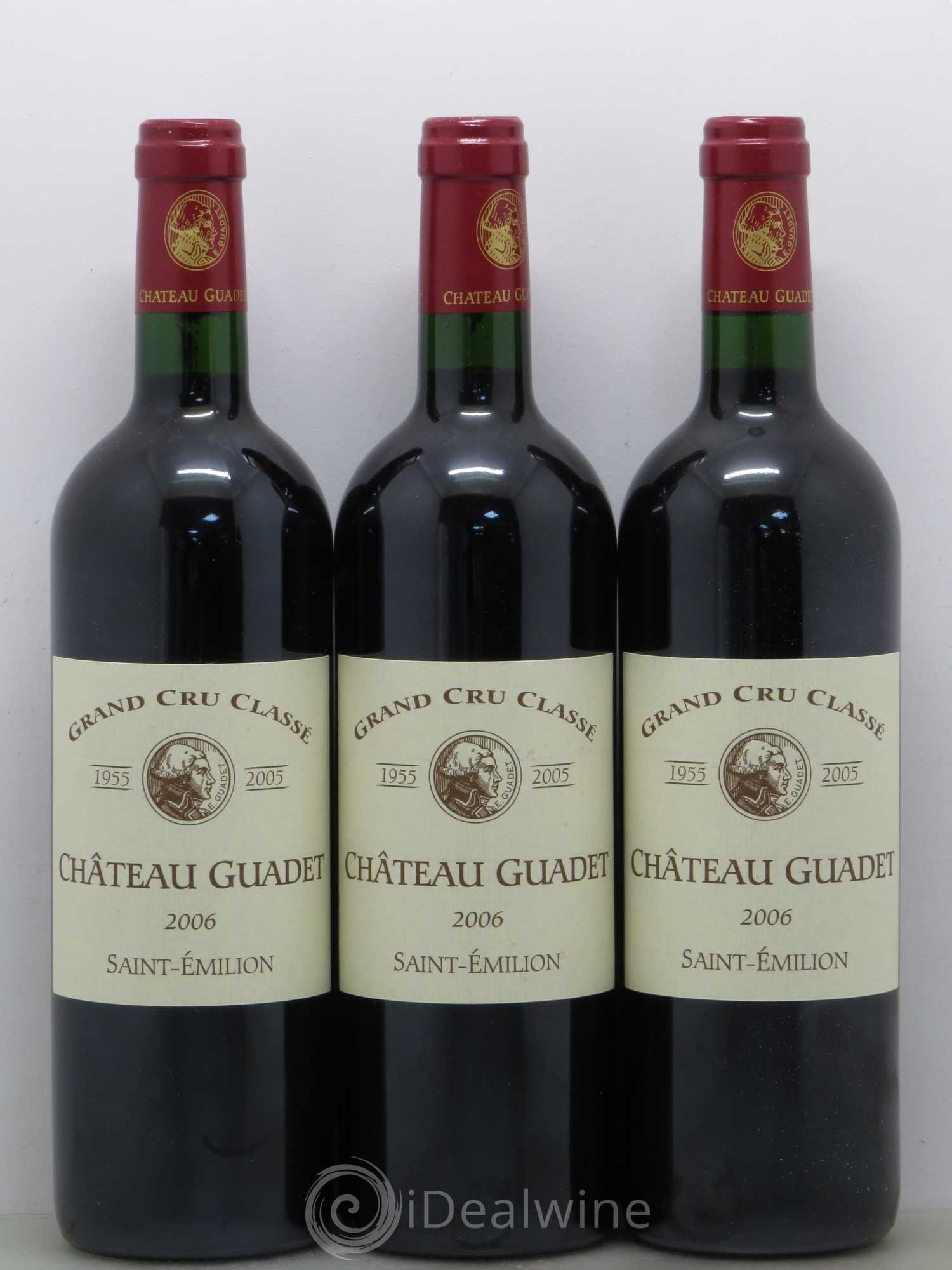 Château Guadet Grand Cru Classé 2006 - Lot de 12 bouteilles - 2
