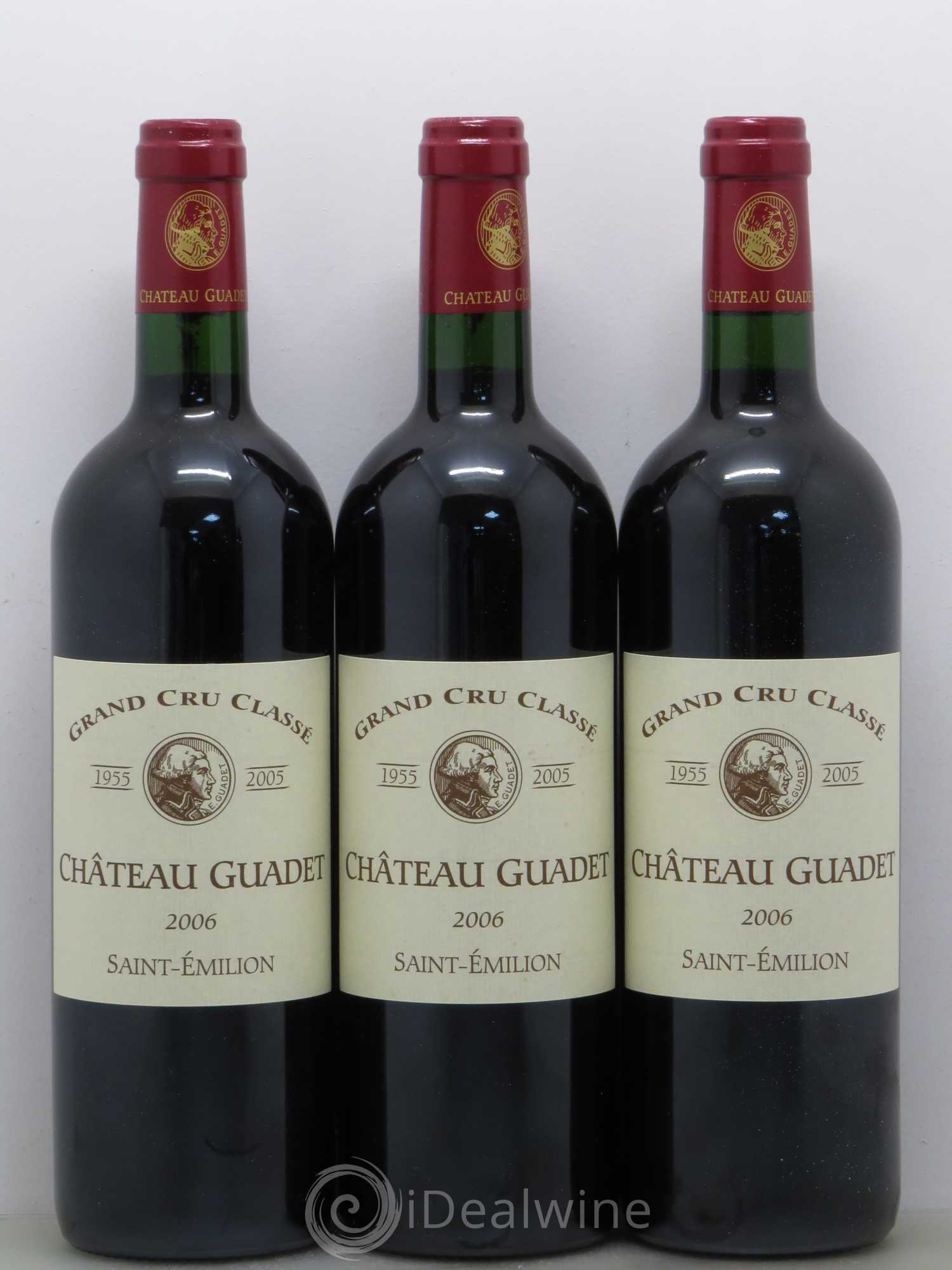 Château Guadet Grand Cru Classé 2006 - Lot de 12 bouteilles - 3