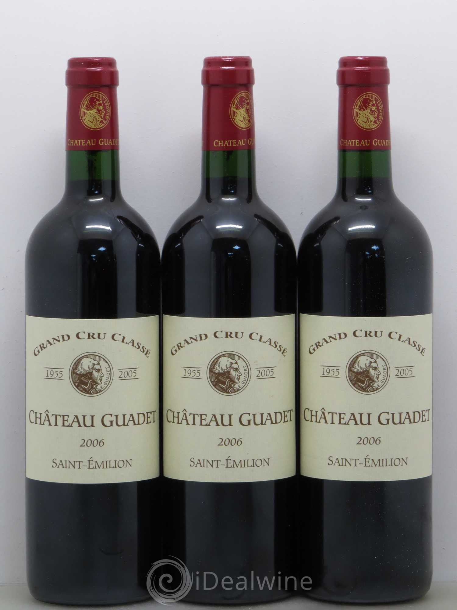 Château Guadet Grand Cru Classé 2006 - Lot de 12 bouteilles - 4