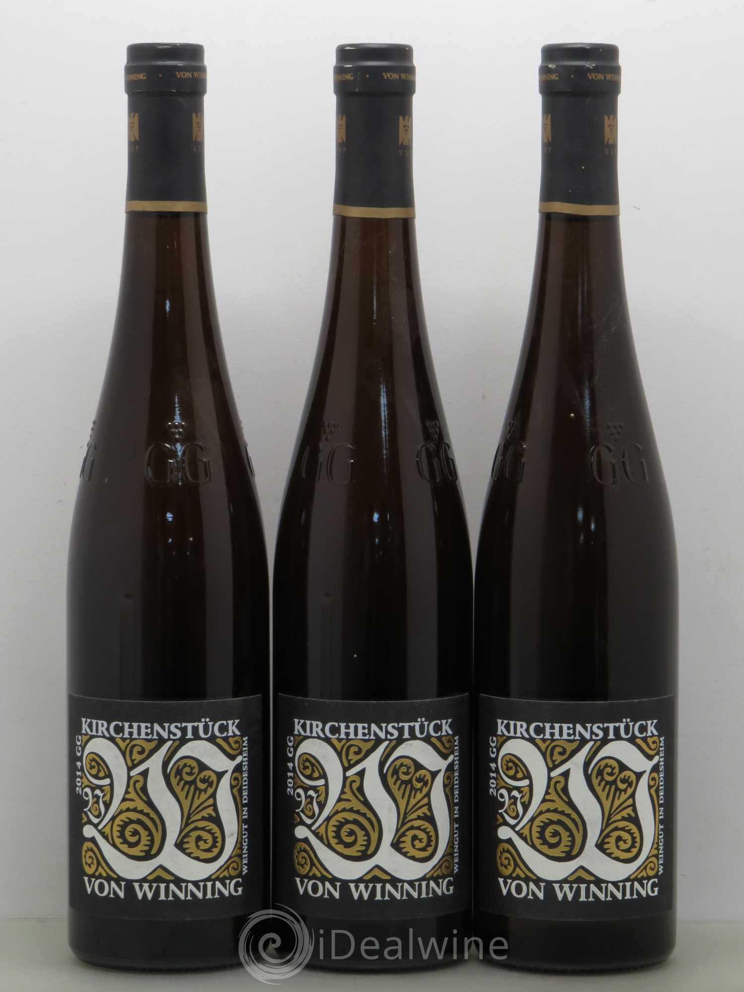 Allemagne Mosel-Saar Von Winning Kirchenstuck GG 2014 - Posten von 3 Flaschen - 0