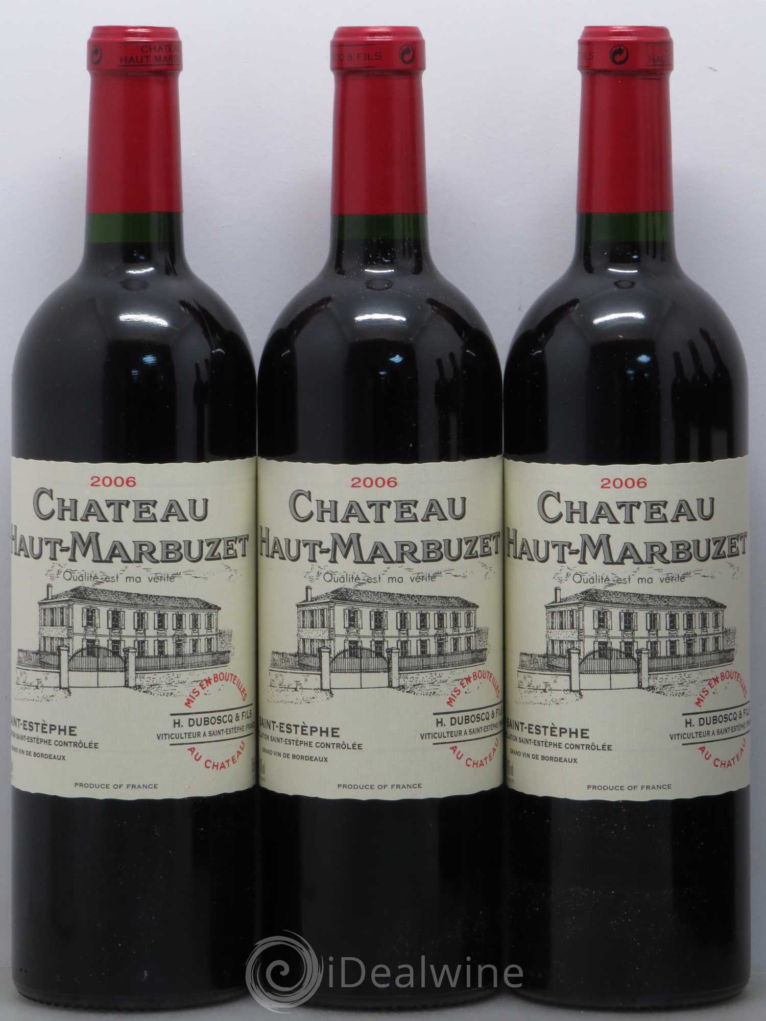 Château Haut Marbuzet 2006 - Lot de 12 bouteilles - 3