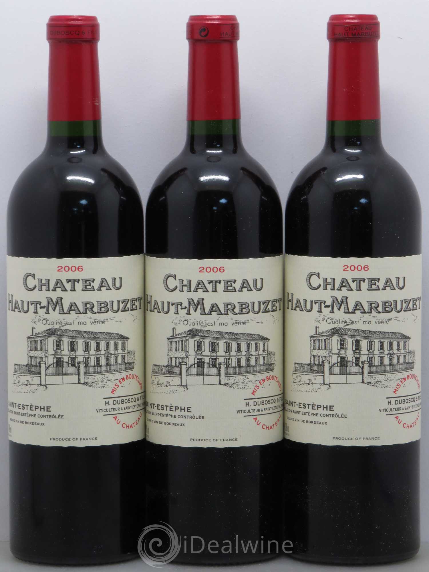 Château Haut Marbuzet 2006 - Lot de 12 bouteilles - 4