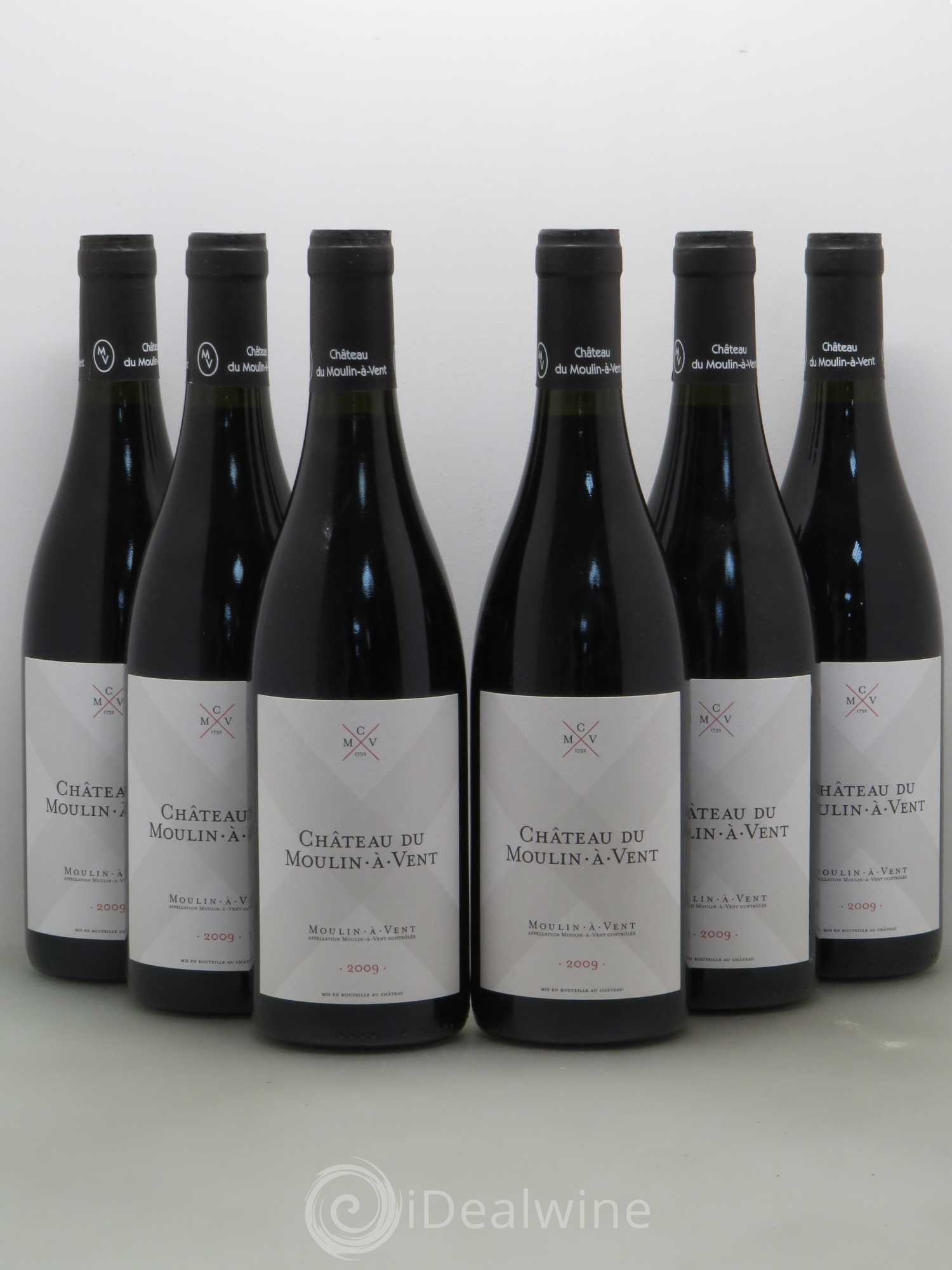 Moulin-à-Vent Château du Moulin à Vent 2009 - Lot de 6 bouteilles - 0