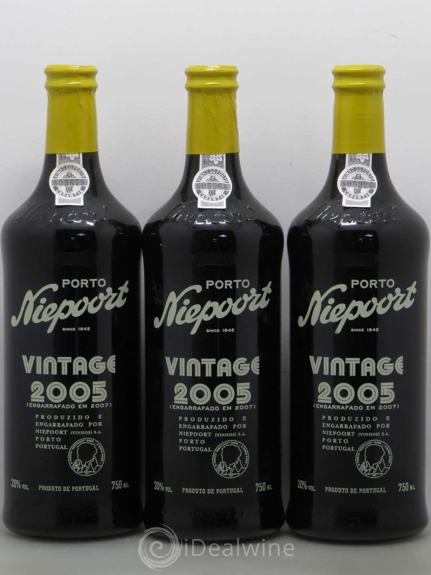 Porto Vintage Niepoort 2005 - Posten von 6 Flaschen - 2