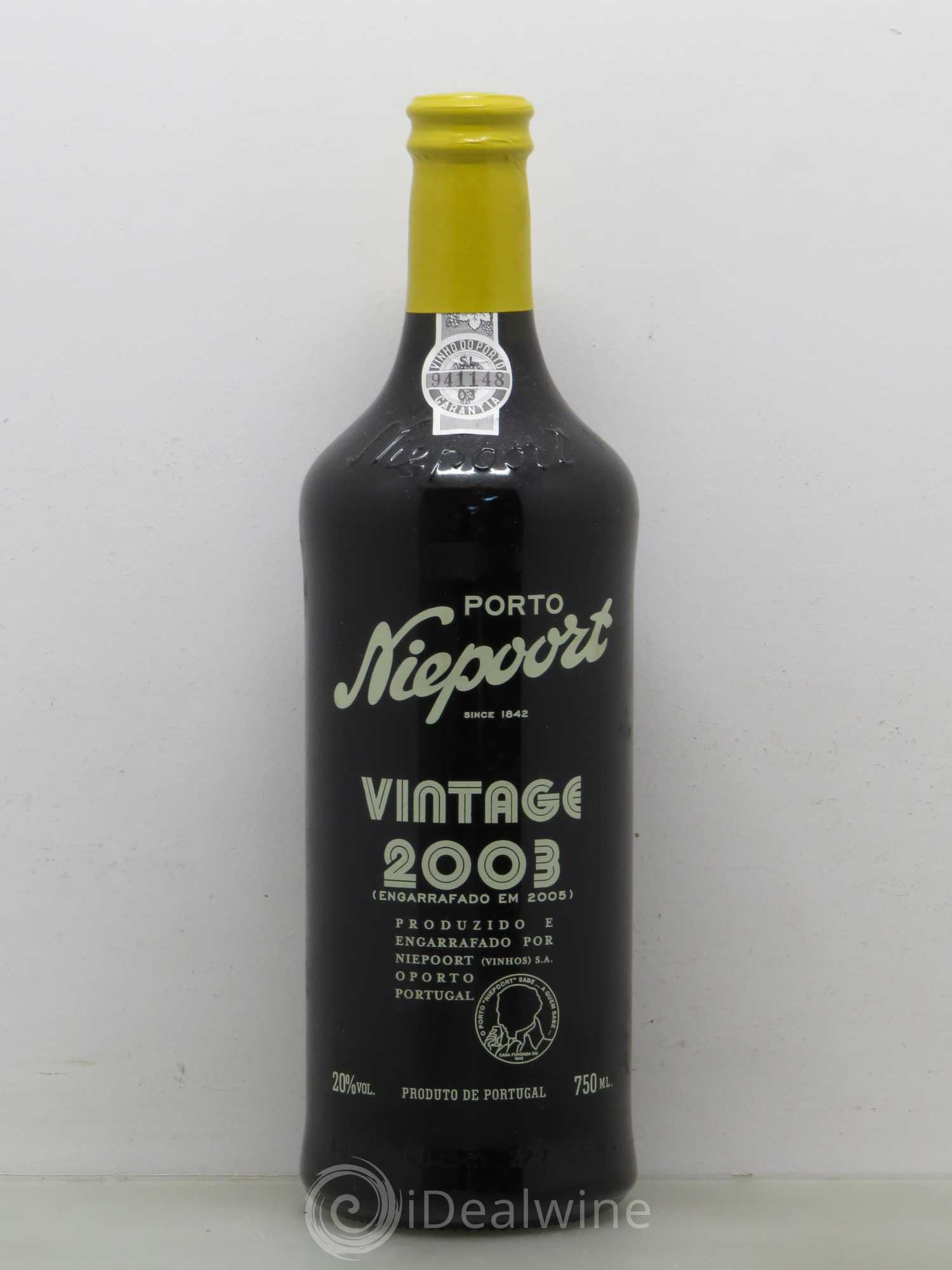 Porto Vintage Niepoort 2003 - Posten von 1 Flasche - 0