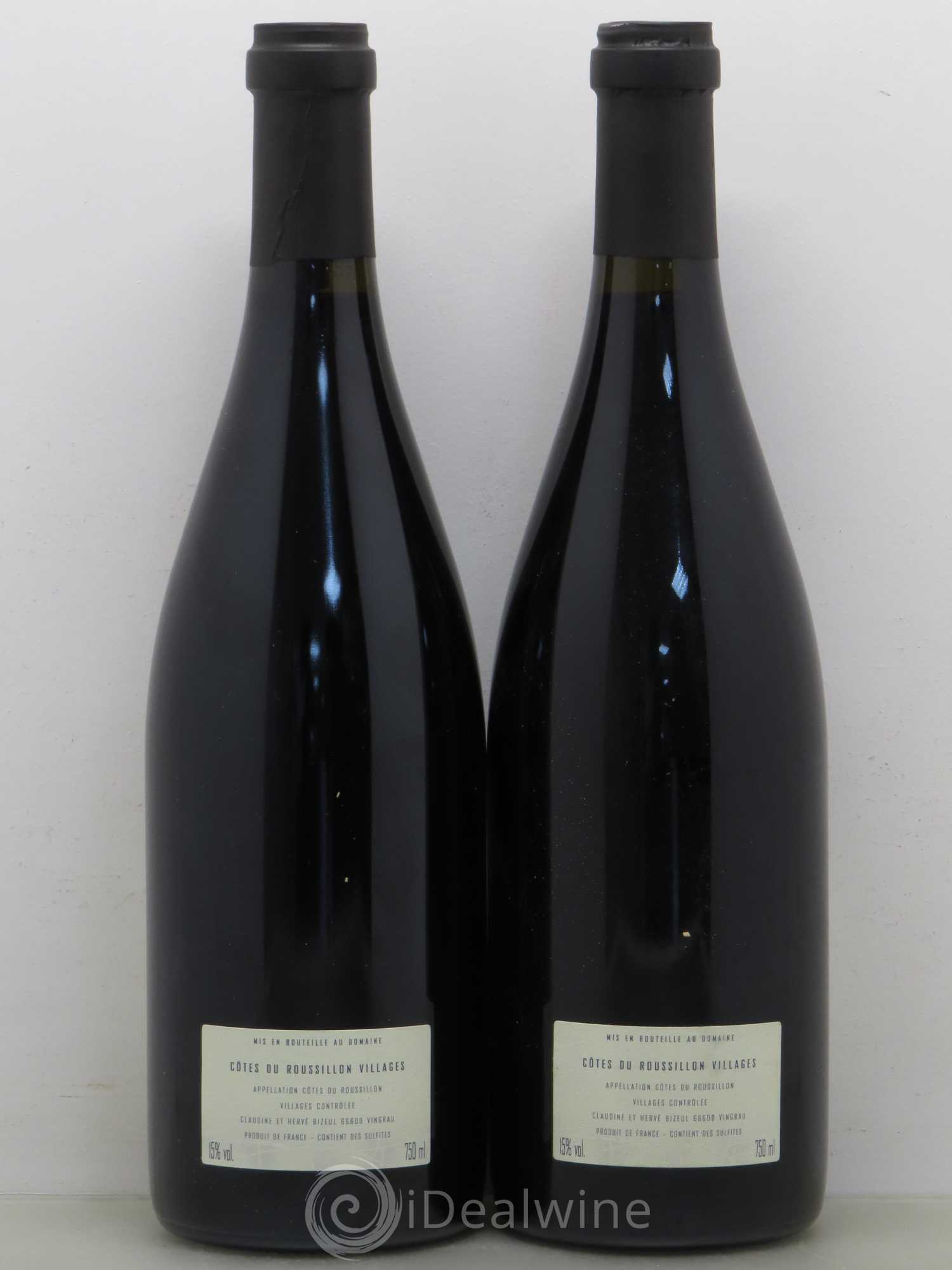 Côtes du Roussillon Villages Clos des Fées La Petite Sibérie Hervé Bizeul 2004 - Lot de 2 bouteilles - 1