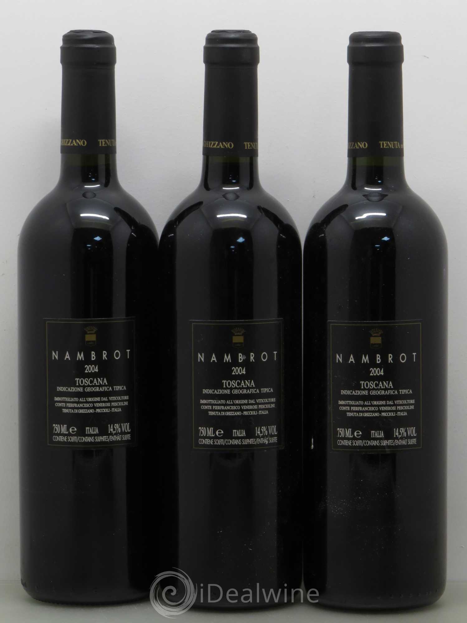 Italie Nambrot Terre di Pisa Tenuta di Ghizzano IGT Toscana 2004 - Posten von 6 Flaschen - 4