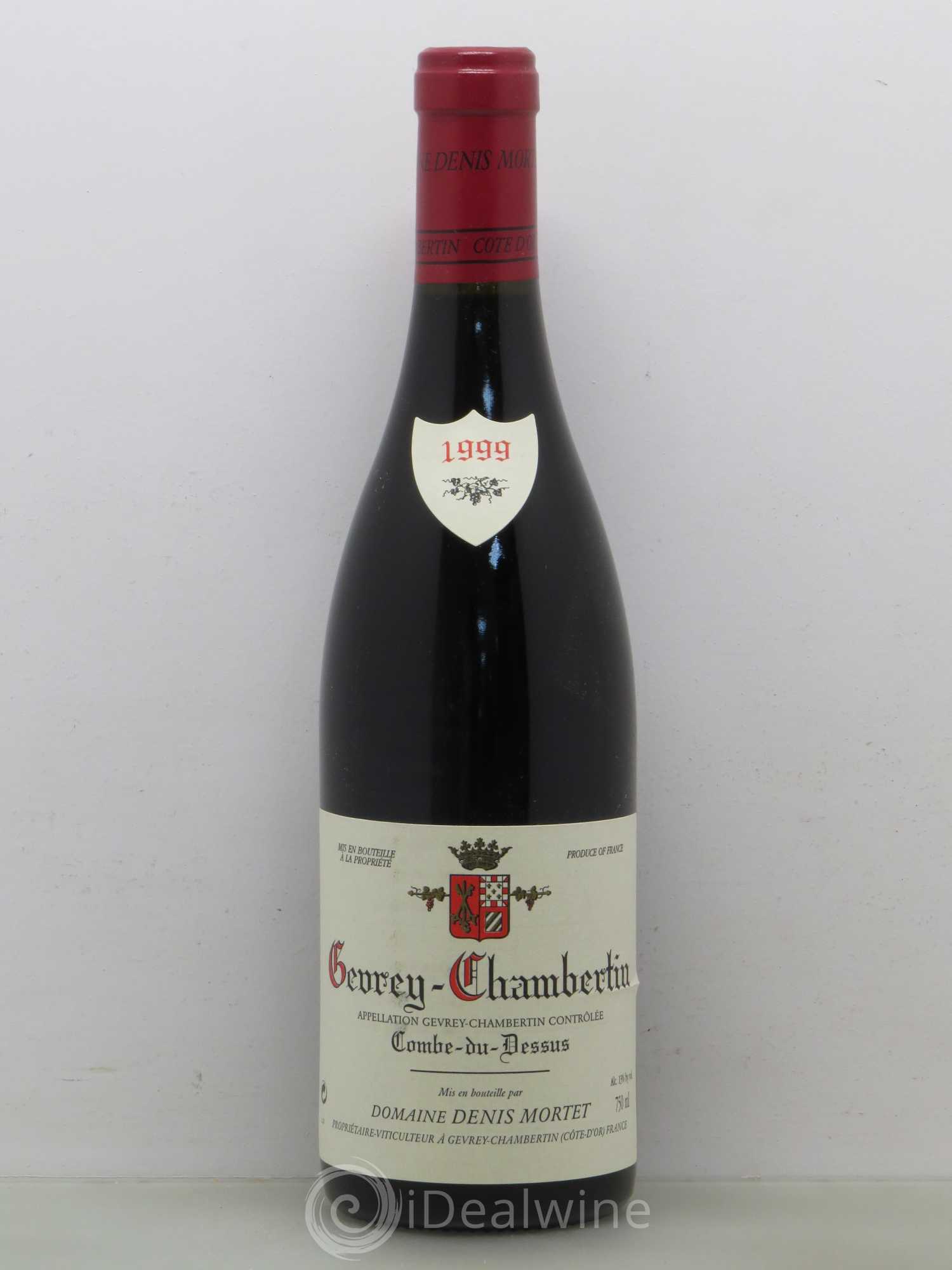 Gevrey-Chambertin Combe Du Dessus Denis Mortet 1999 - Posten von 1 Flasche - 0
