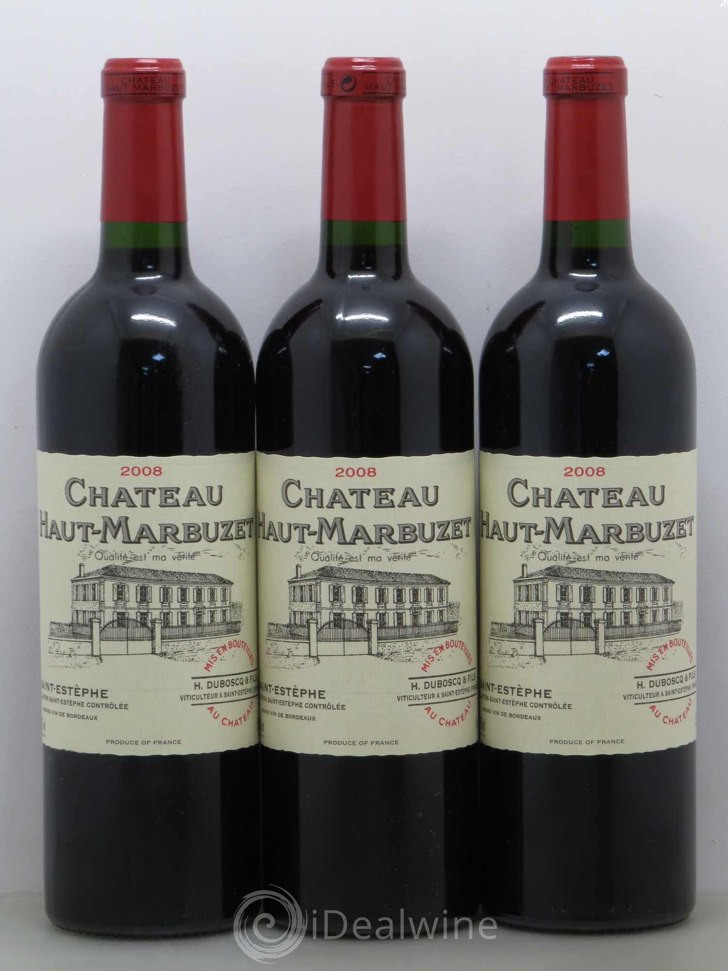 Château Haut Marbuzet 2008 - Lot de 12 bouteilles - 2