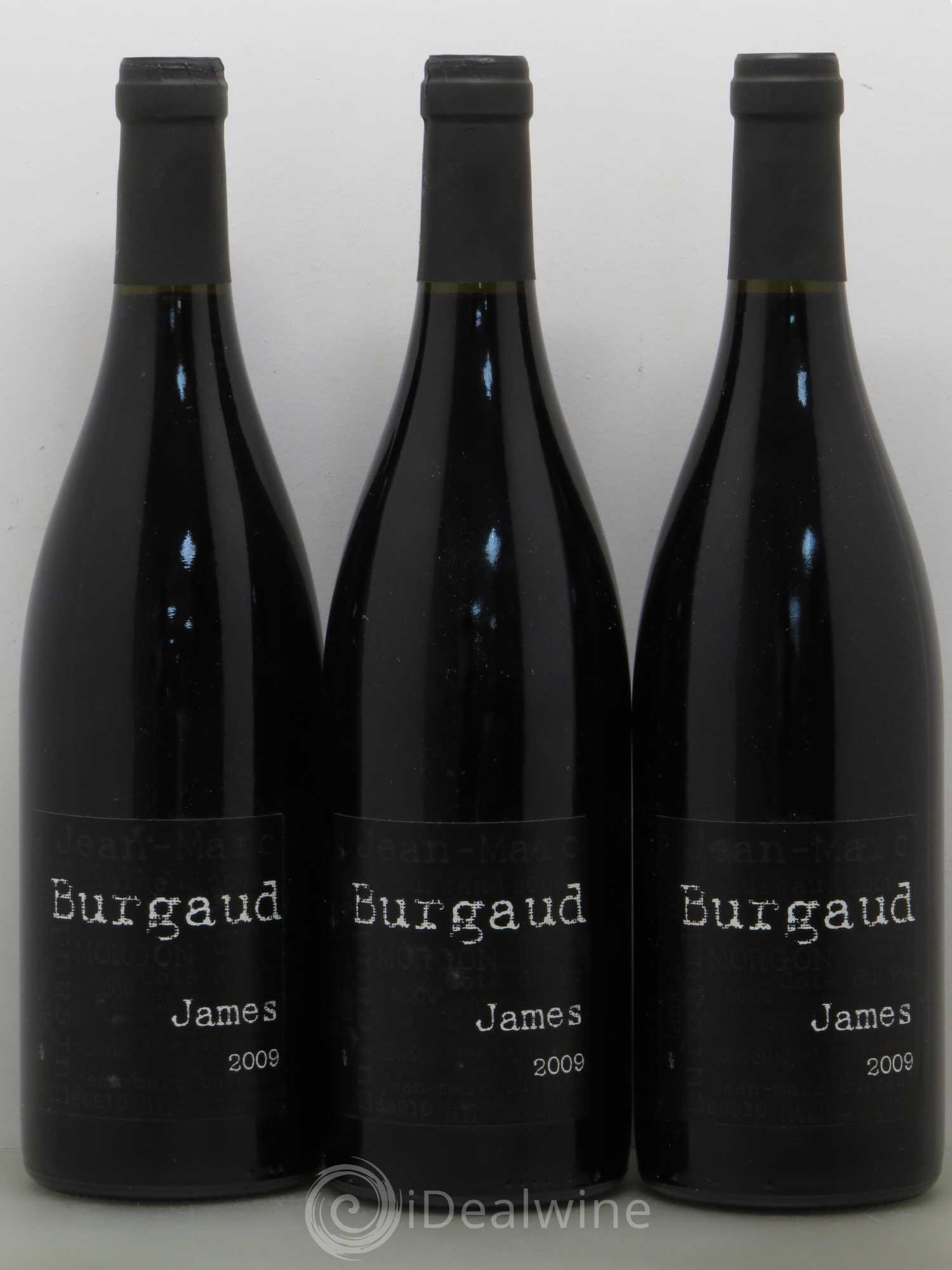 Morgon Côte du Py James Jean-Marc Burgaud (Domaine) 2009 - Lot de 3 bouteilles - 0