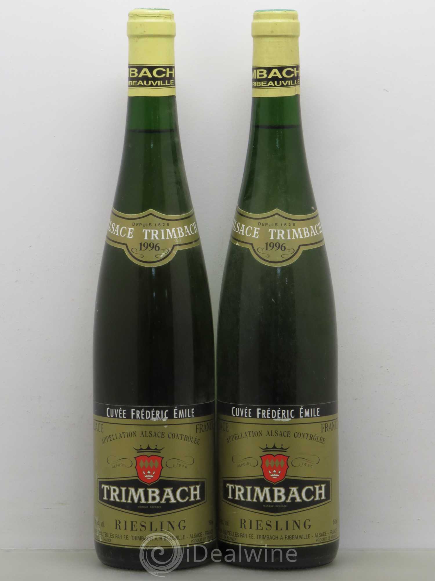 Alsace Riesling Cuvée Frédéric Emile Trimbach (Domaine) 1996 - Lot de 2 bouteilles - 0