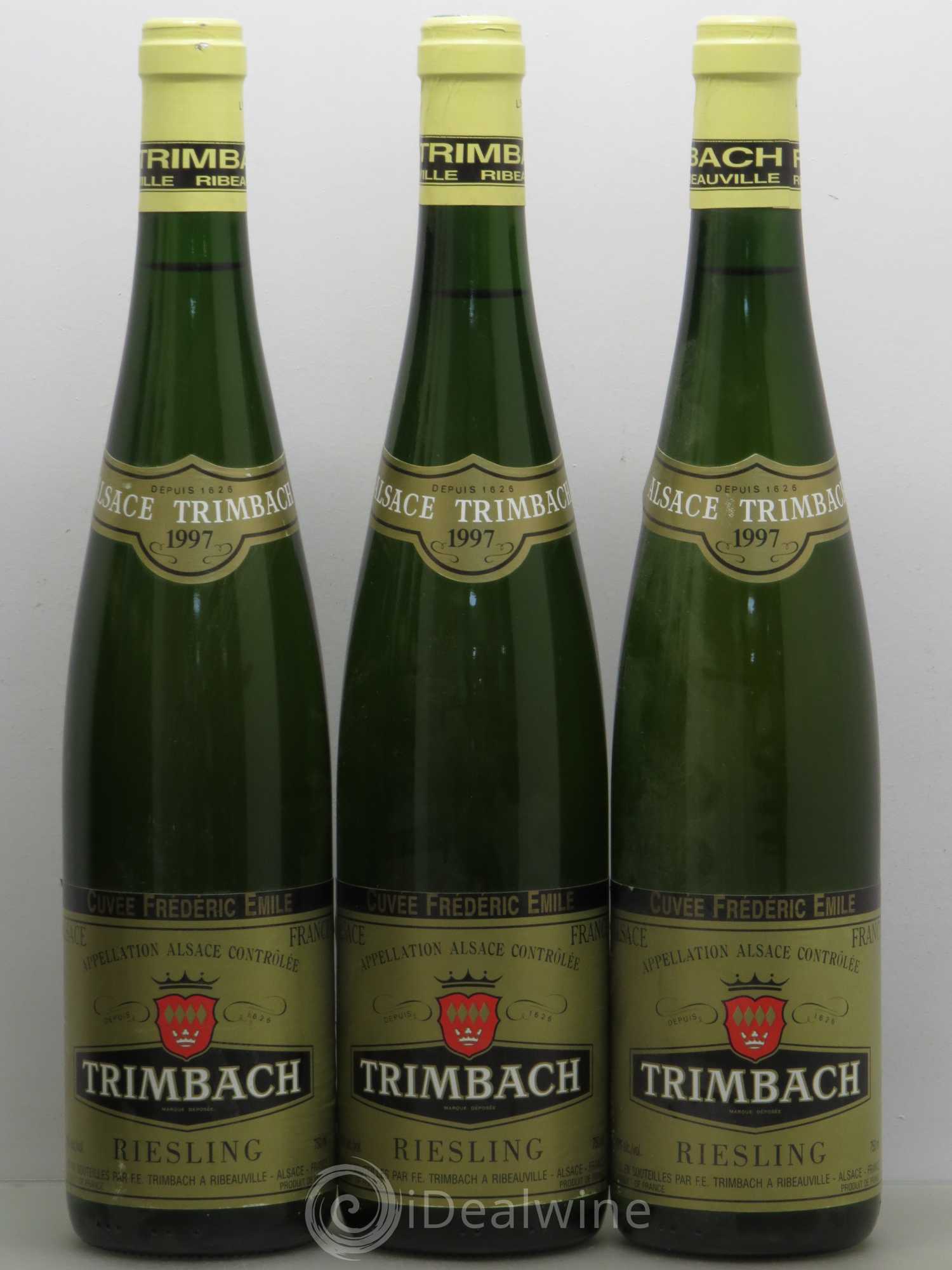 Alsace Riesling Cuvée Frédéric Emile Trimbach (Domaine) 1997 - Lot de 6 bouteilles - 1