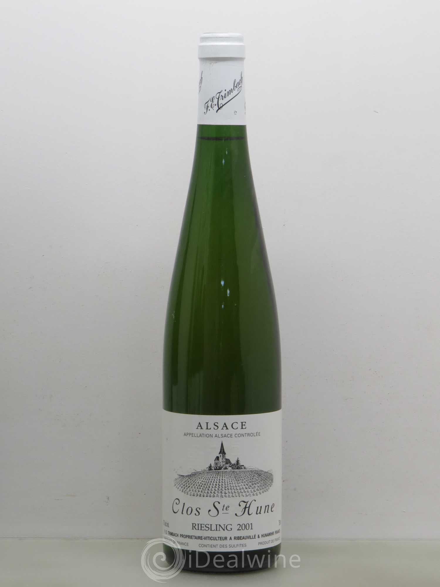 Alsace Riesling Clos Sainte-Hune Trimbach (Domaine) 2001 - Lot de 1 bouteille - 0