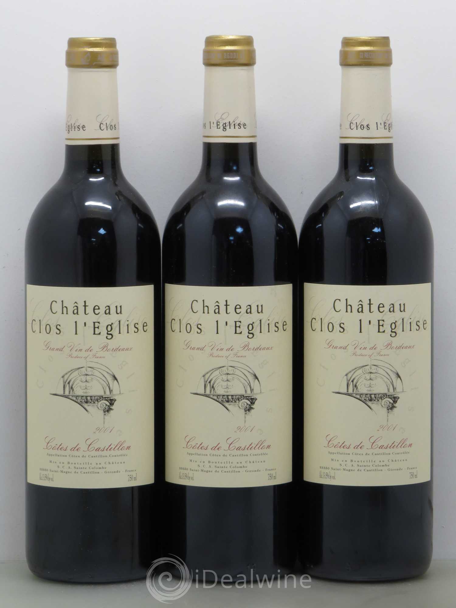 Clos l'Eglise 2001 - Lot de 12 bouteilles - 3