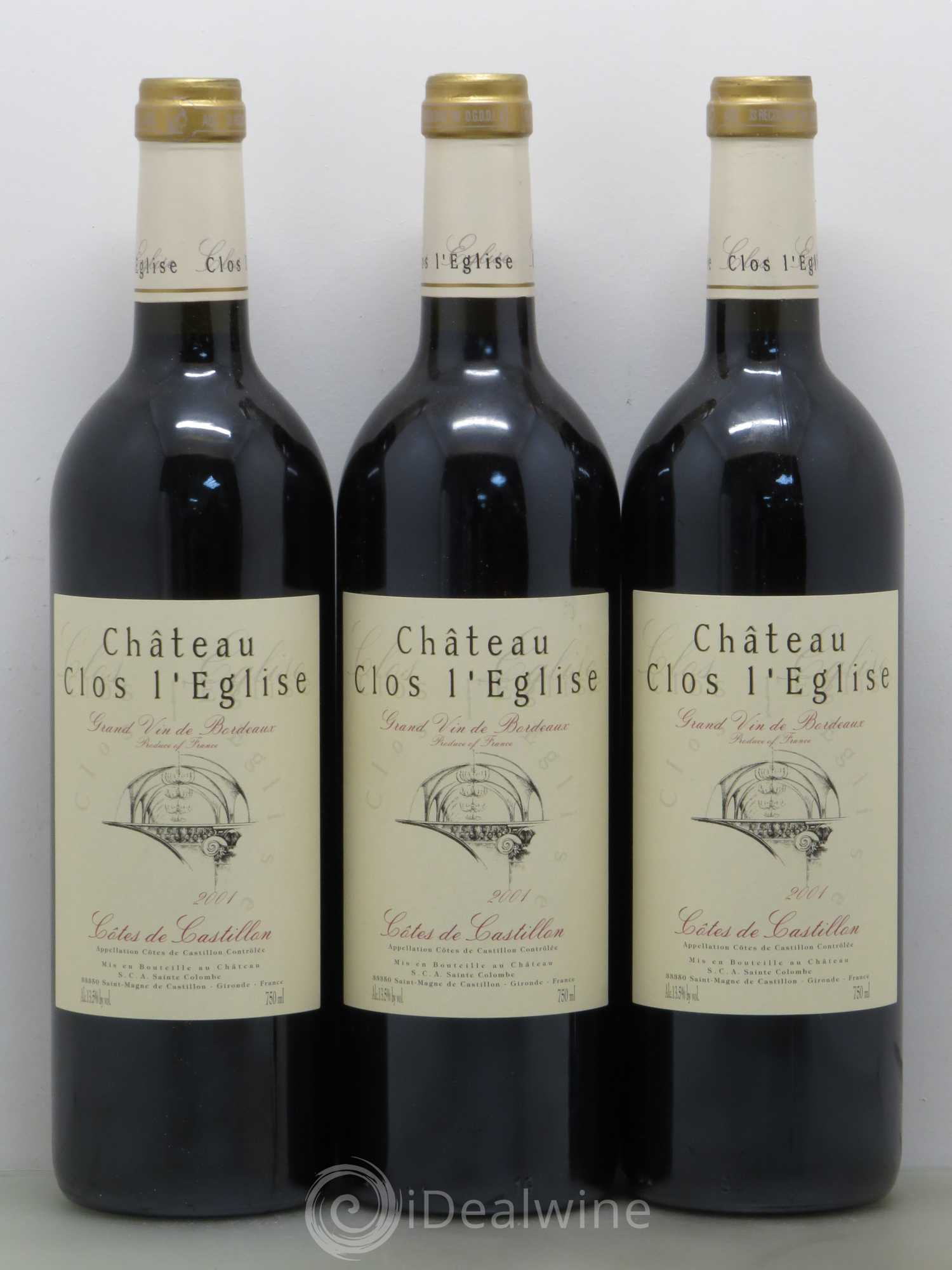 Clos l'Eglise 2001 - Lot de 12 bouteilles - 4