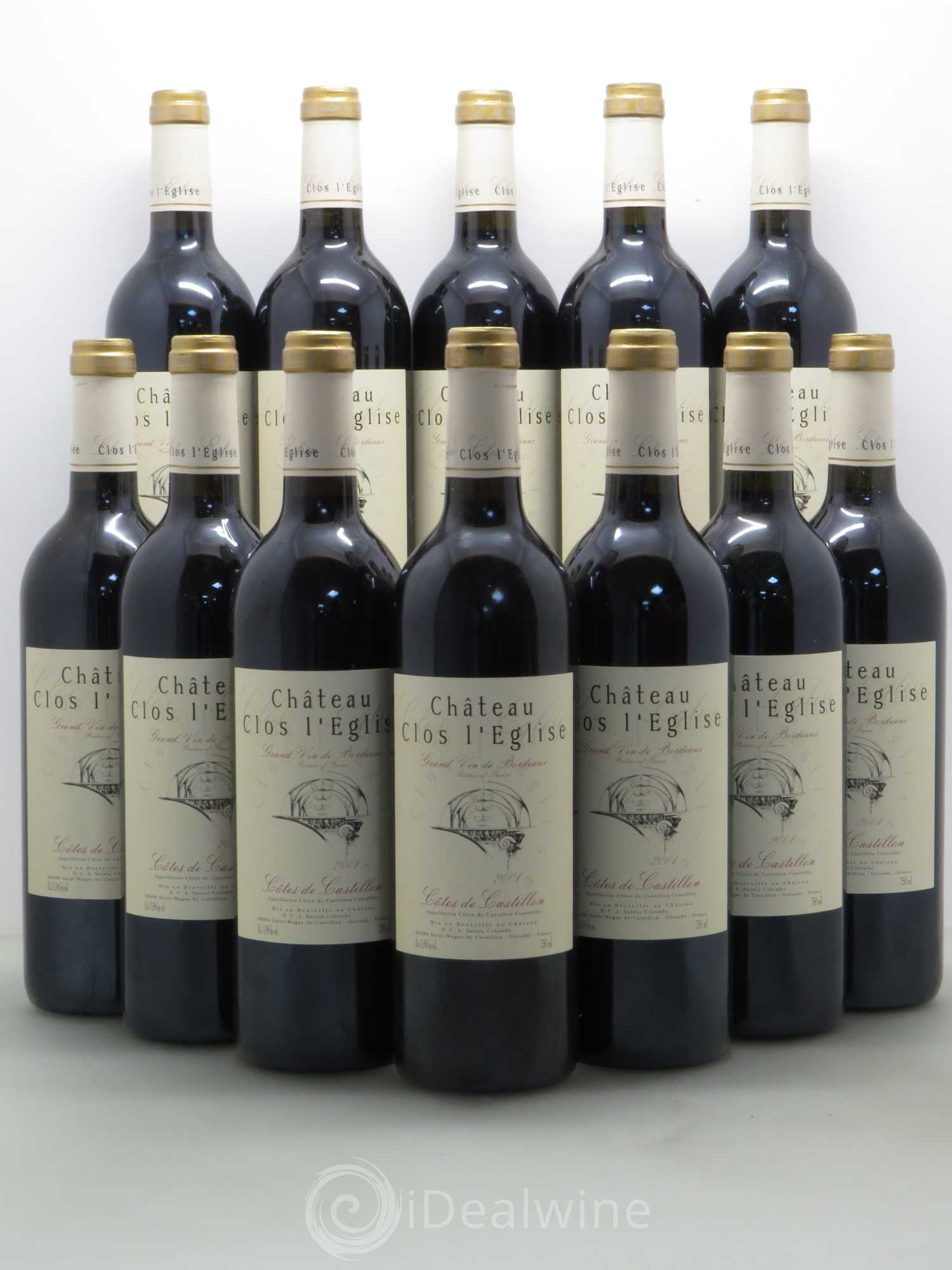 Clos l'Eglise 2001 - Lot de 12 bouteilles - 0