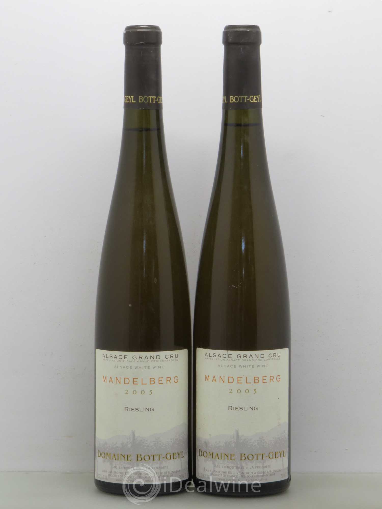 Riesling Grand Cru Mandelberg Bott Geyl 2005 - Lotto di 2 bottiglie - 0